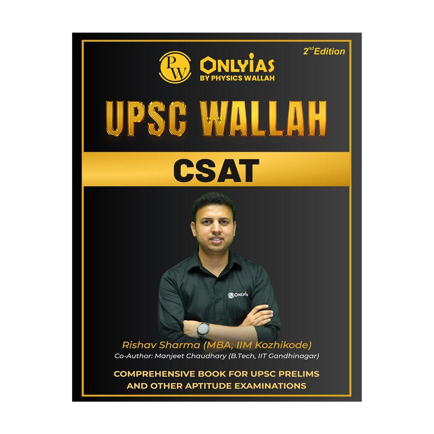 Image of PWONLYIAS UPSC WALLAH CSAT By Rishav Sharma & Manjeet Chaudhary For Civil Services Exam (Paperback, PW)
