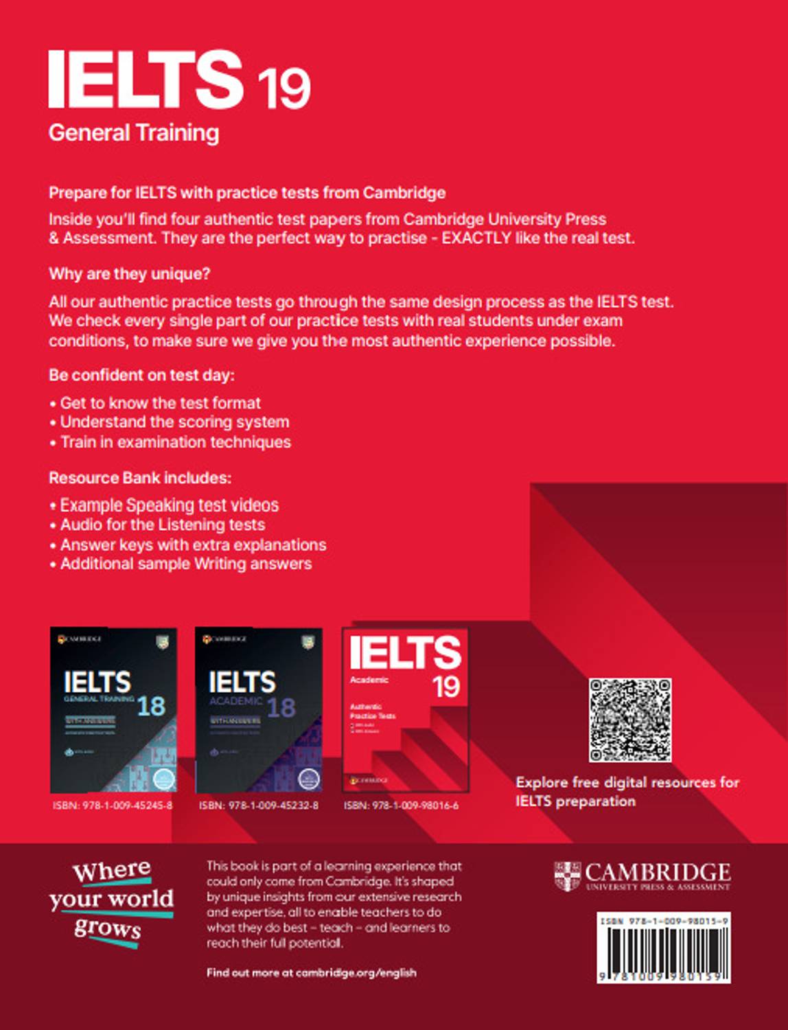 IELTS 19 General Training: Buy IELTS 19 General Training by