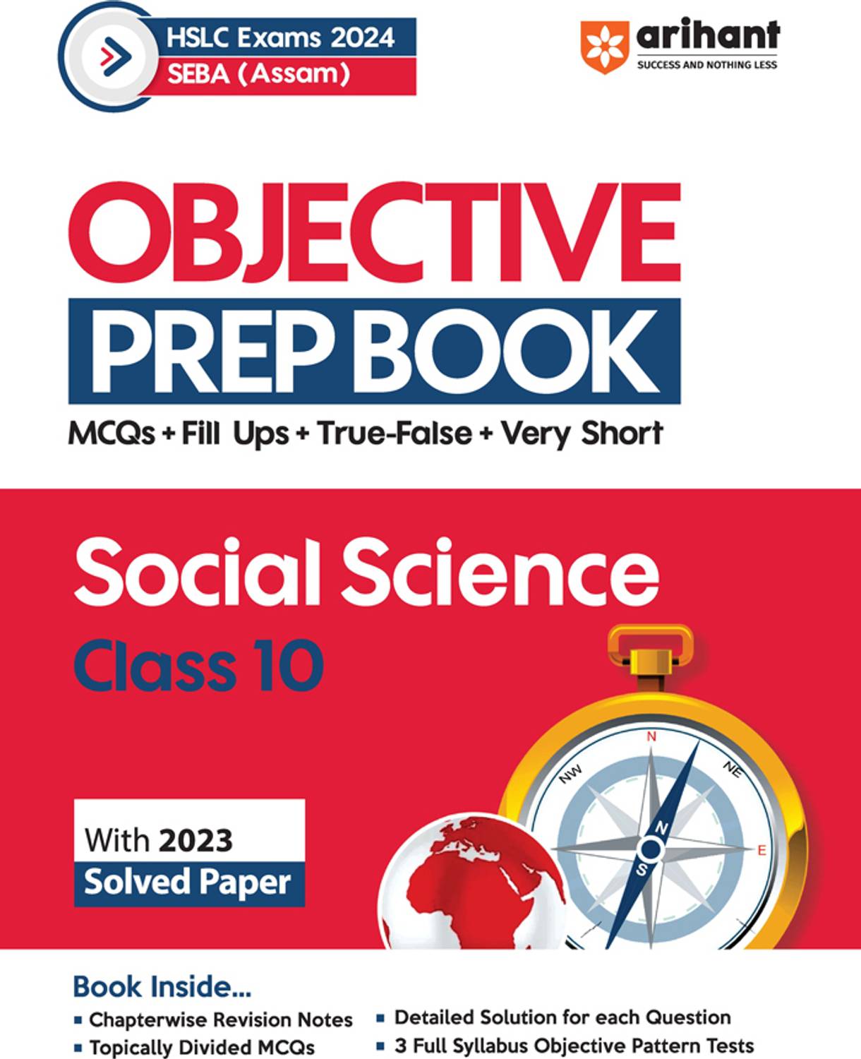 Assam MCQS Prep Book Social Science 10th (Editionii)