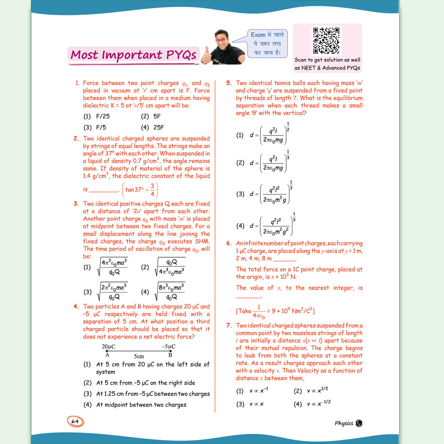 Image of PW SKC Physics Crush Class 12 Handwritten Format Notes