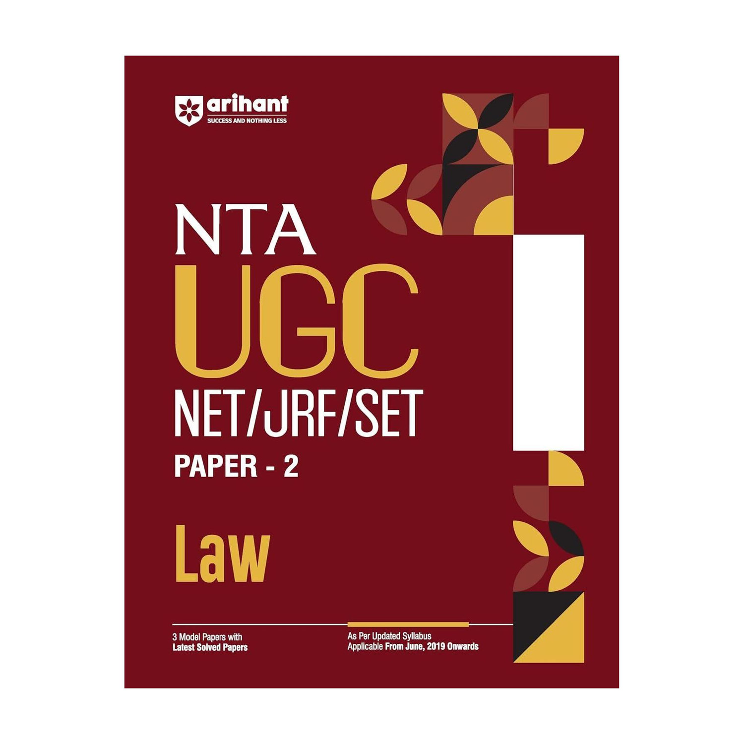 Image of Arihant Publications India Limited (Old Edition) Arihant NTA UGC NET / JRF / SET PAPER-2 Law (English, Paperback, Sharma Vivek)