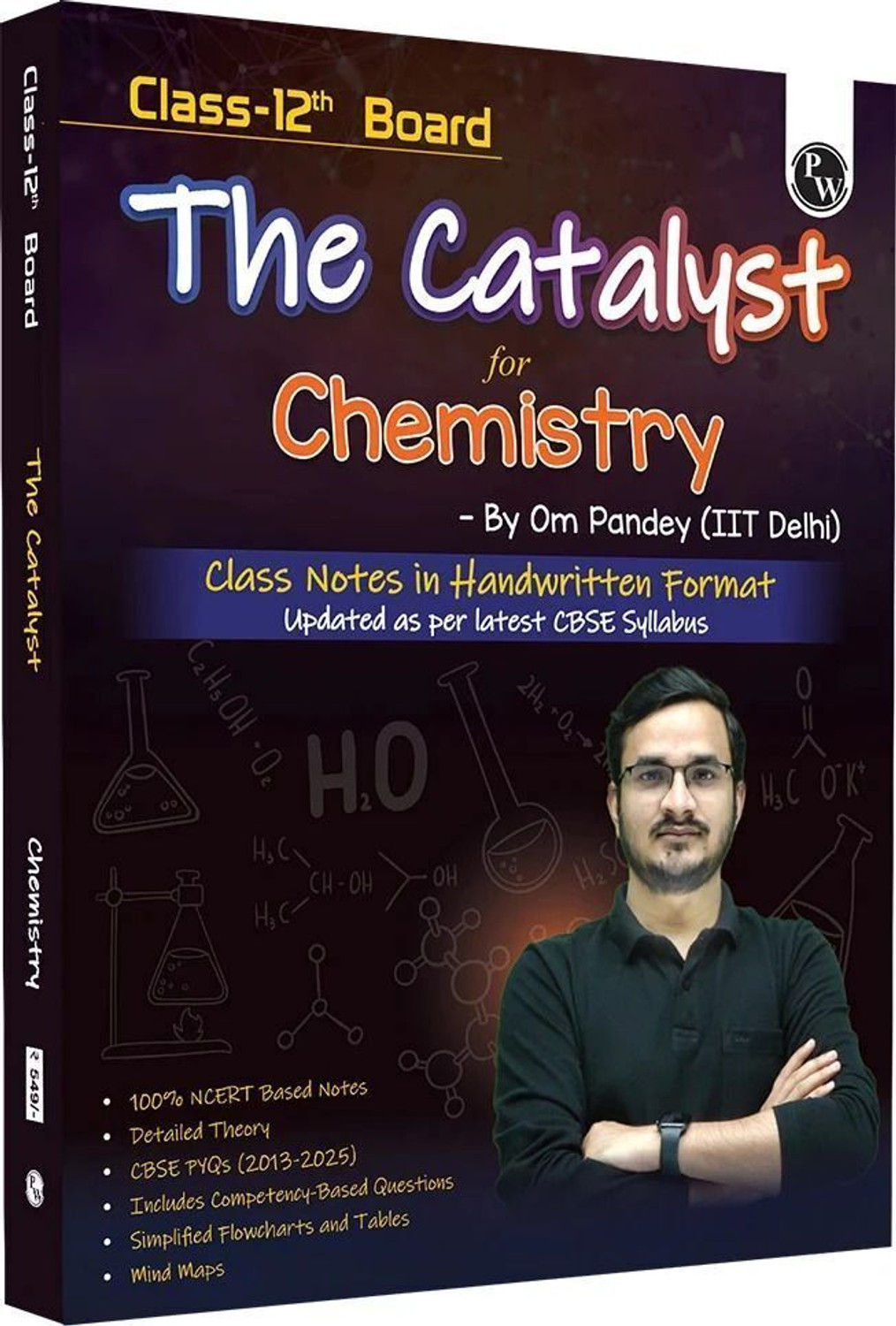 Image of Pw Class 12 Board the Catalyst for Chemistry with Most Relevant Practice Questions Booklet