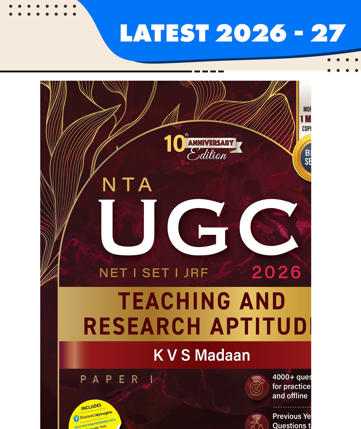Image of UGC NET Paper 1 Teaching and Research Aptitude