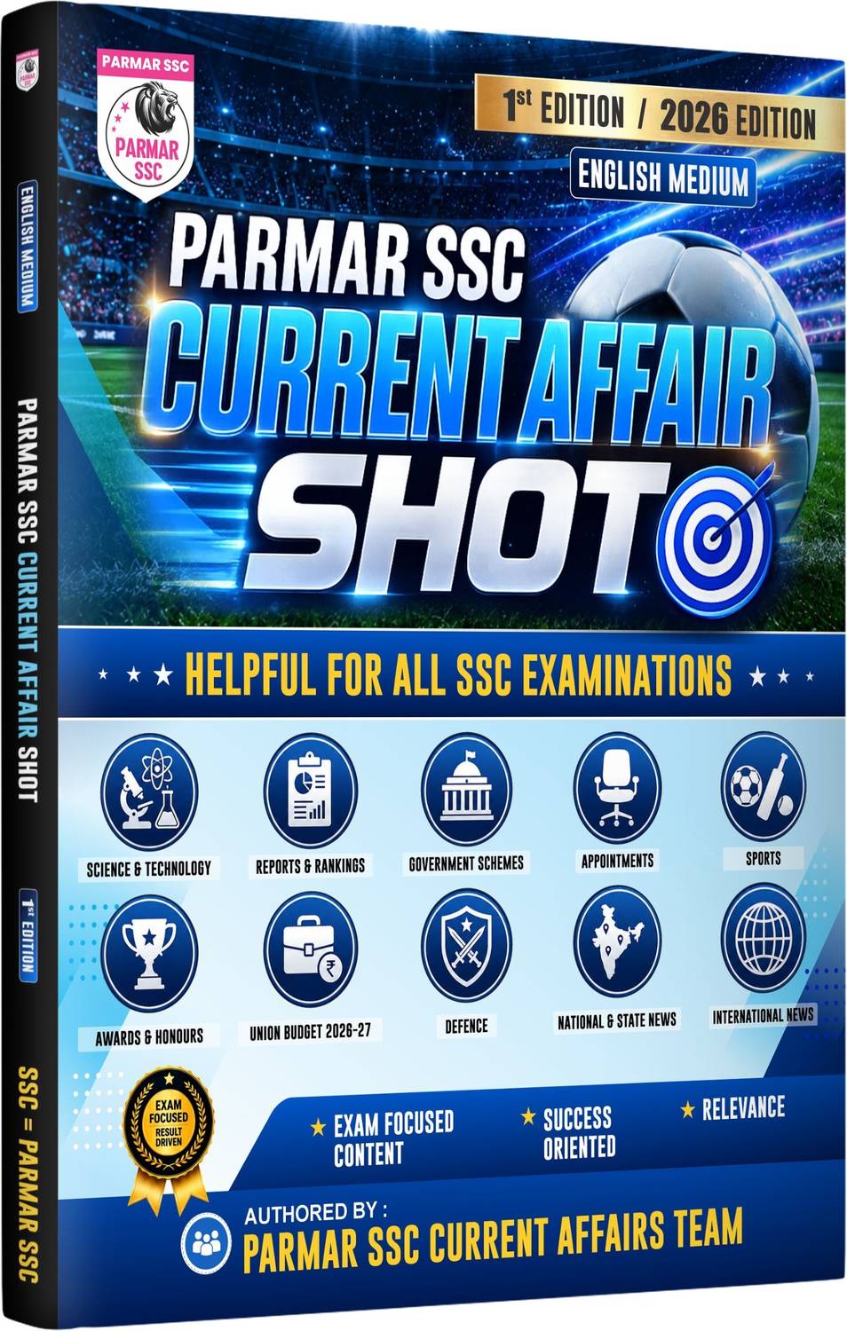 Invincible PARMAR SSC Current Affair Shot (English, 2026 Edition)