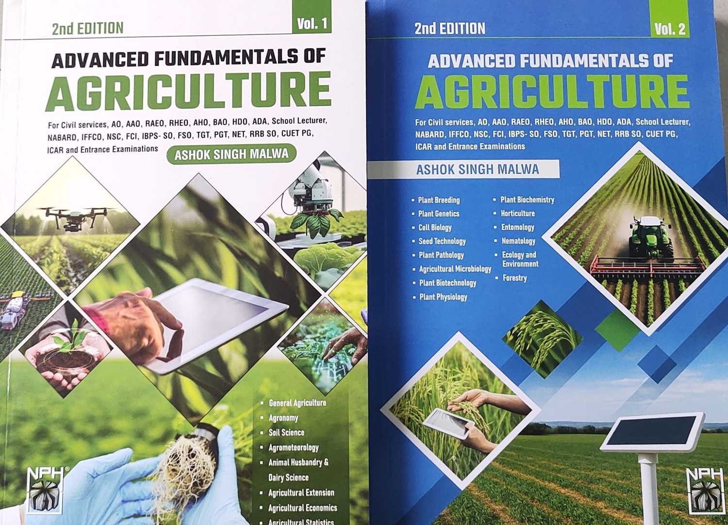 Image of ADVANCED FUNDAMENTALS OF AGRICULTURE VOL-1 & 2 (2nd Edition, Oct,2025)