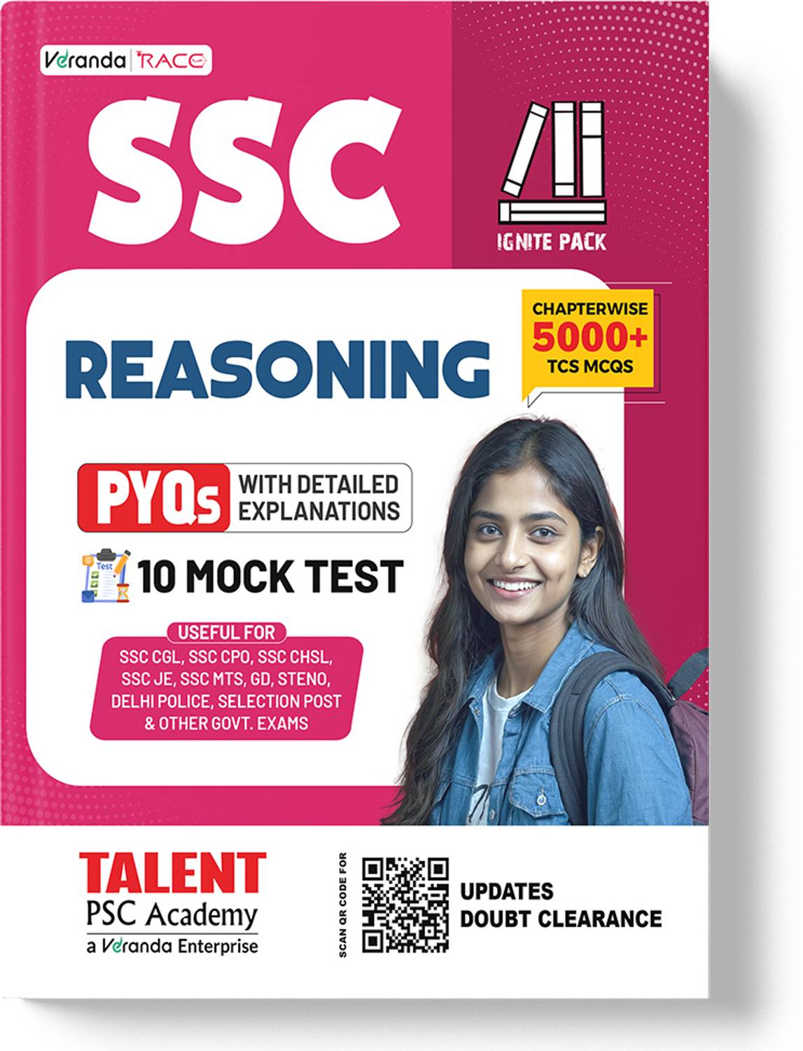 SSC Reasoning PYQ Book CGL, CHSL, MTS, CPO, GD, And Other SSC Ex