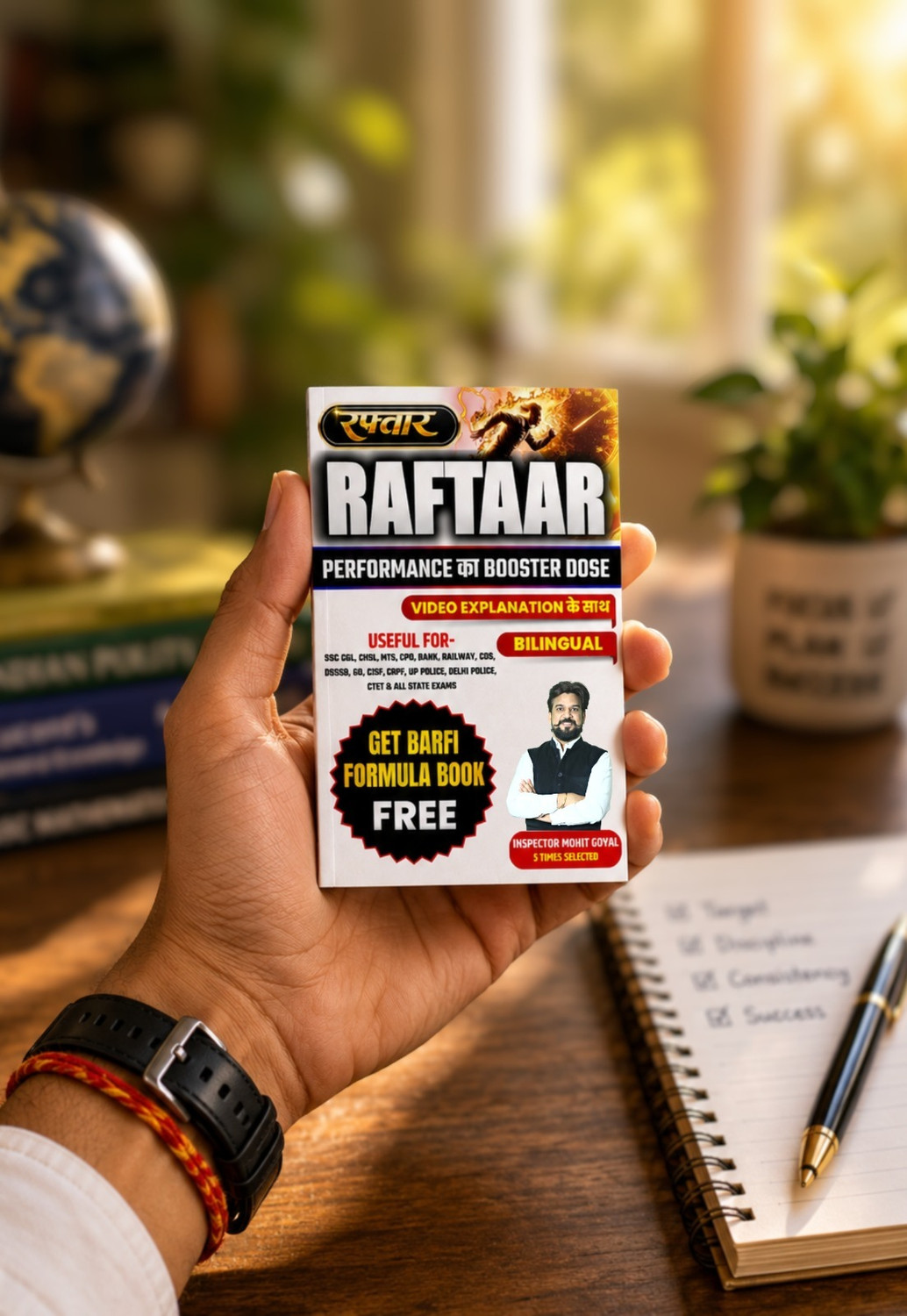 Image of Raftaar Mathematics & Barfi Maths Formula Book | Combo Set | Video Explanation, Bilingual Study Guide For SSC, Bank, Railway Exams | Mohit Goyal Sir