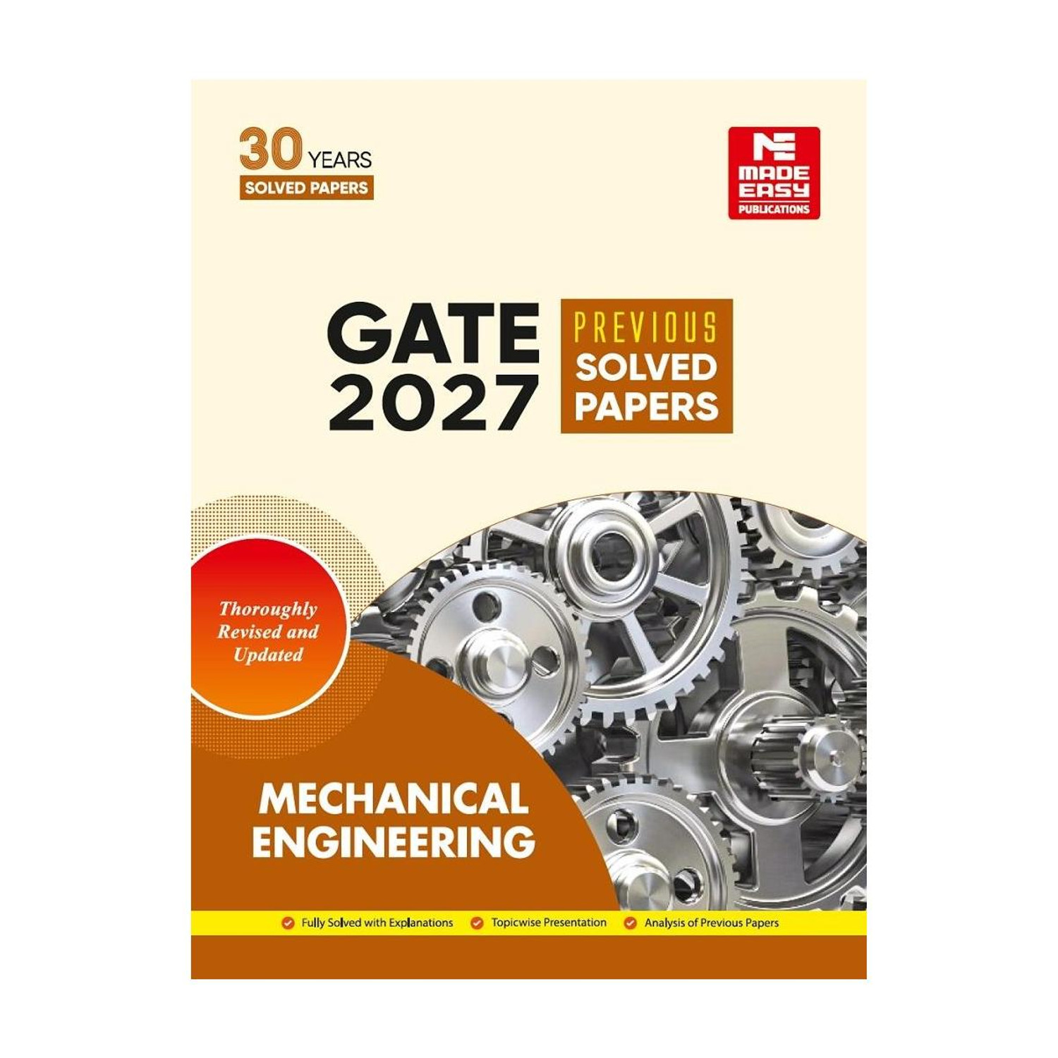 Image of GATE-2027: Mechanical Engineering Previous Year Solved Papers