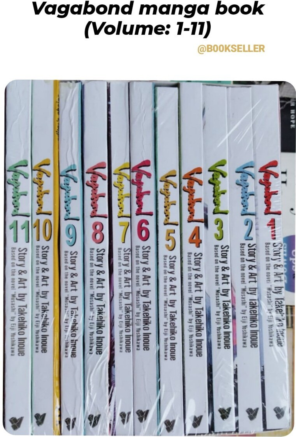 Image of Vagabond Manga Box Set (Volumes 1-11)