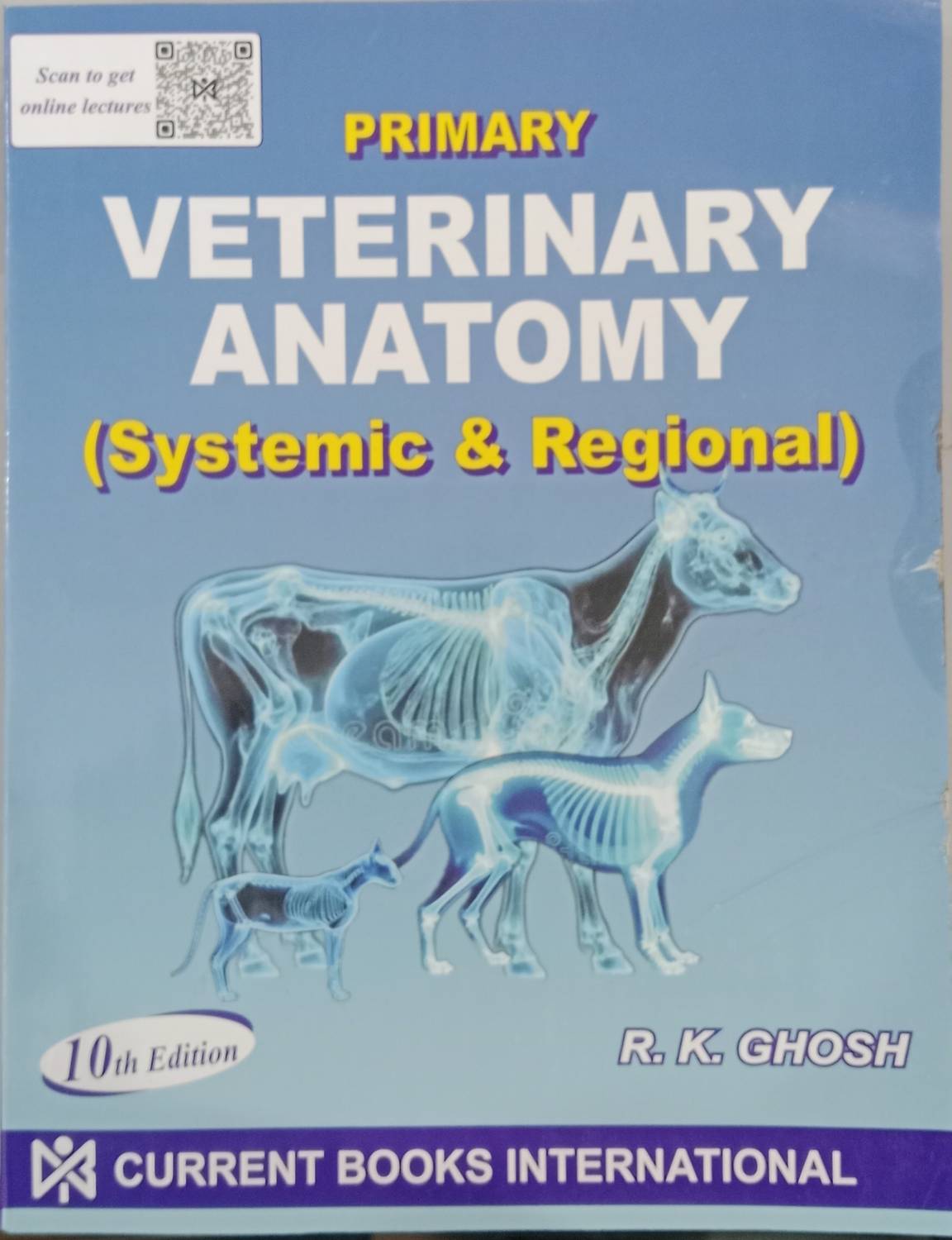 Primary Veterinary Anatomy: Systemic and Regional 10 Edition By