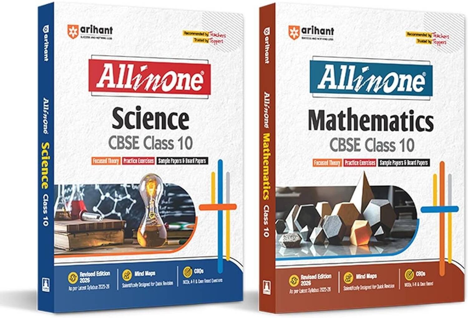 Arihant All In One Science & Maths Class 10 (2 Books)