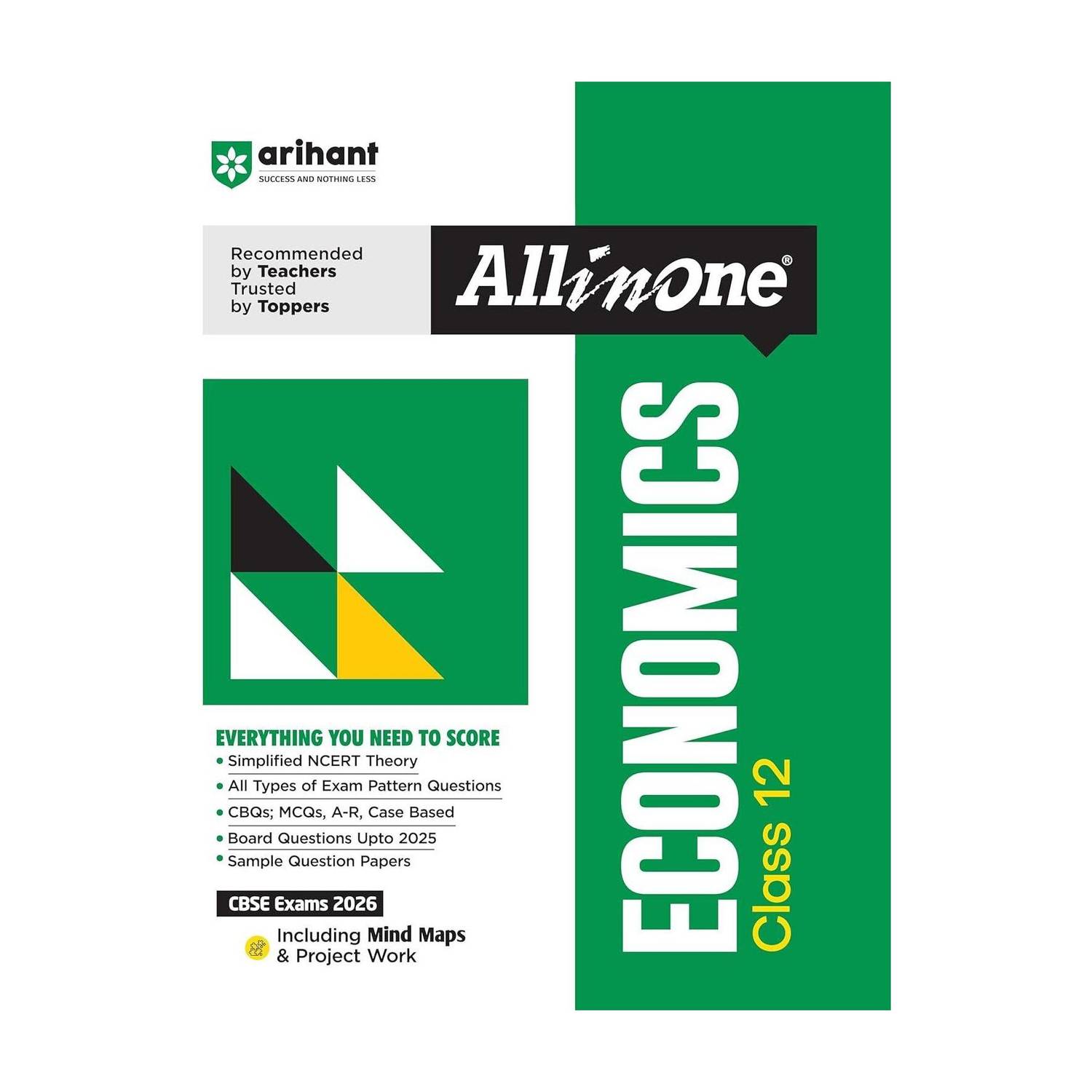 (Old Edition) Arihant All in One Economics Class 12 for CBSE Exams 2025-26 Simplified Theory, Topicwise Illustrations & Practice Questions