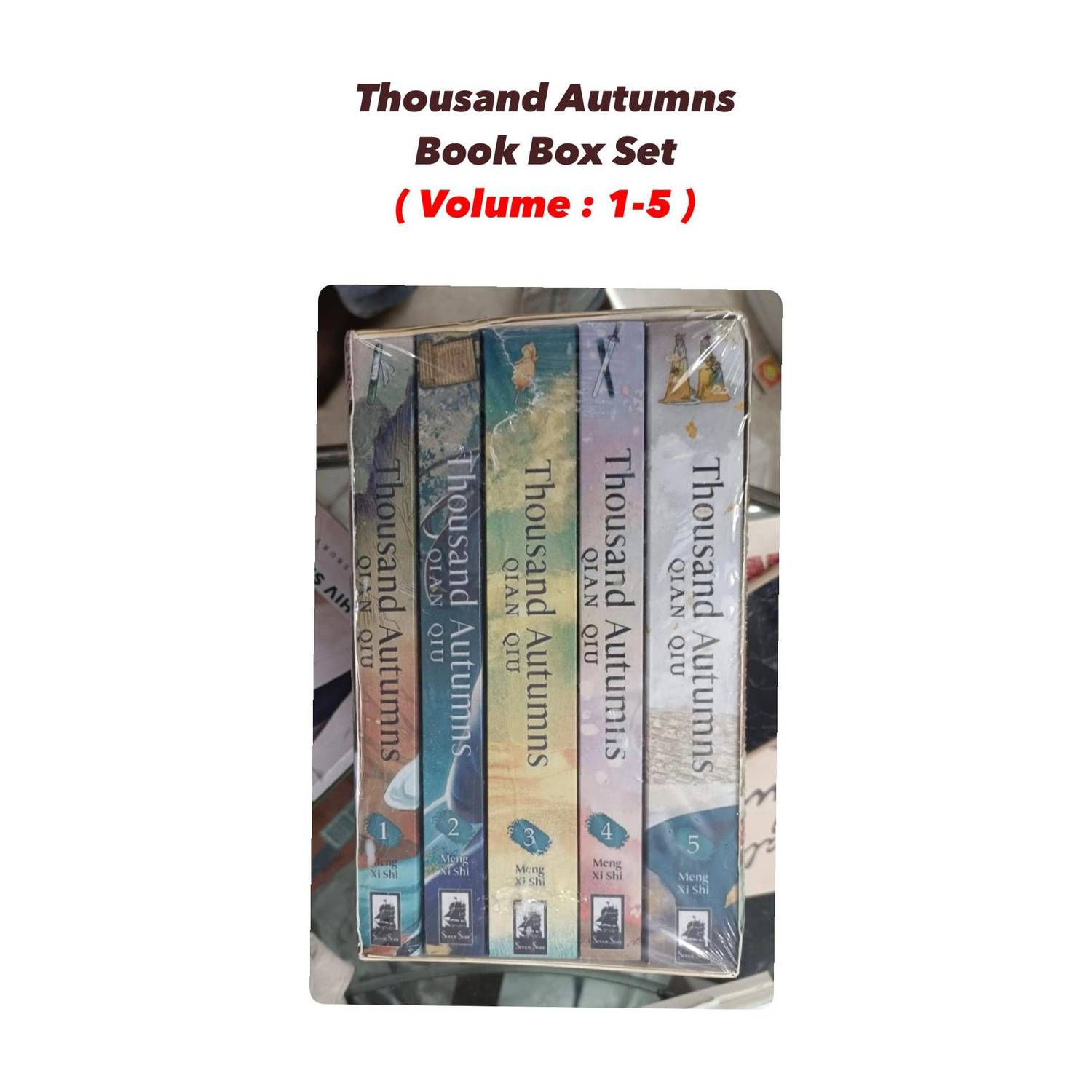 Thousand Autumns Qian Qiu Books Box Set : Qian Qiu (Volume : 1-5