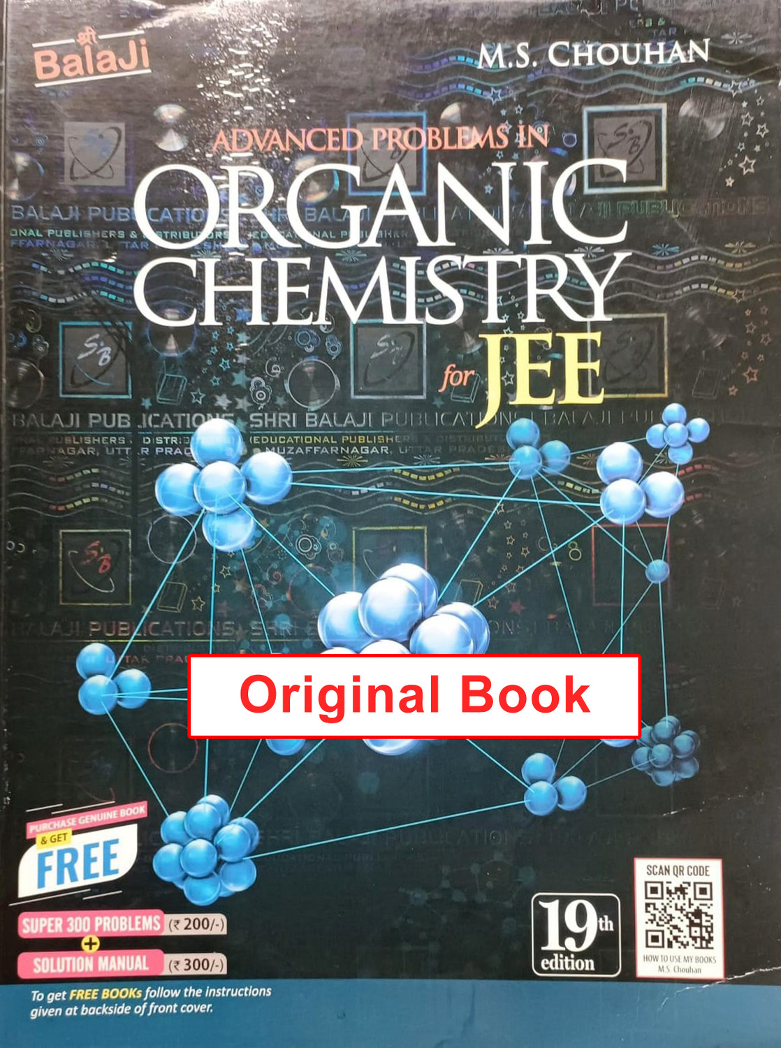 Image of Advanced Problems In Organic Chemistry For JEE - 19th Edition, 2025