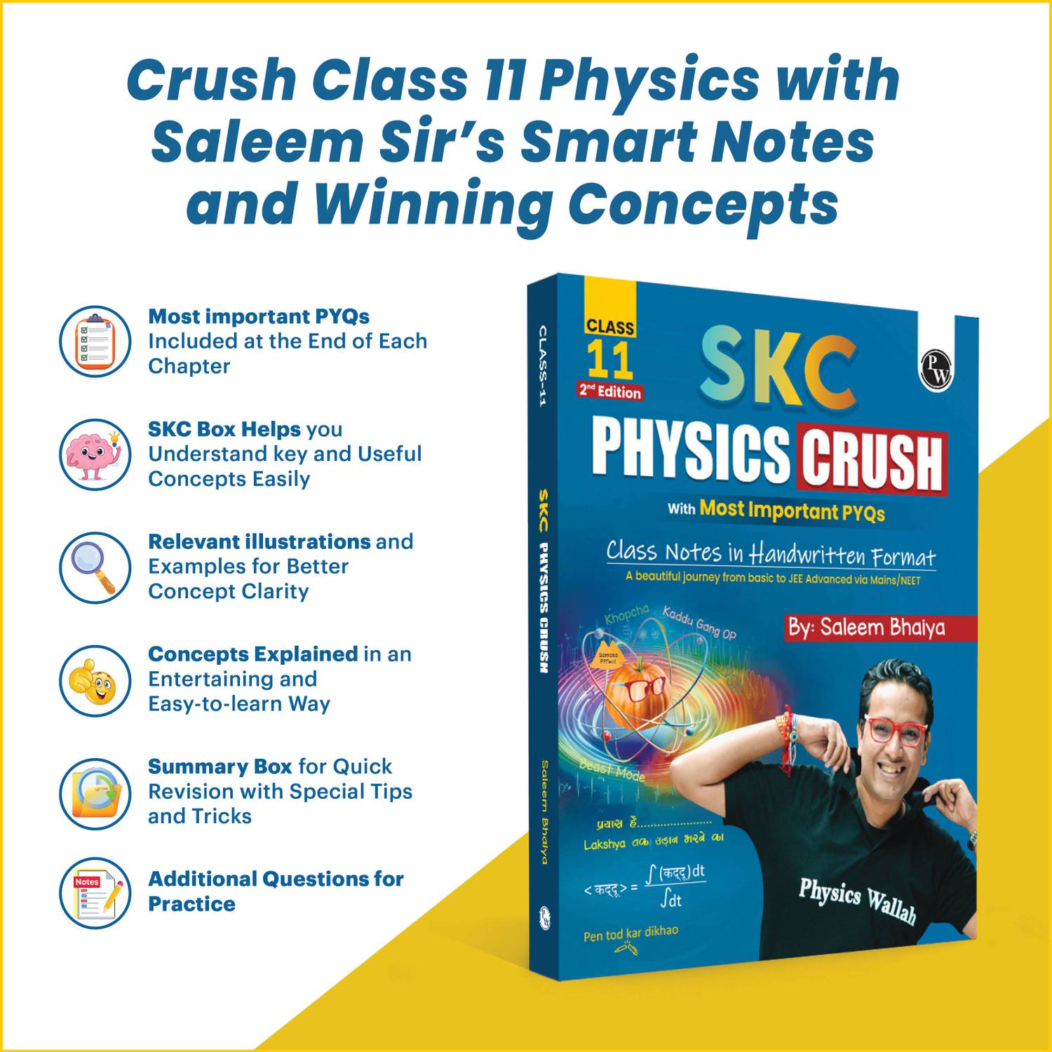 PW SKC Physics Crush Class 11 Notes By Saleem Sir - Image 2