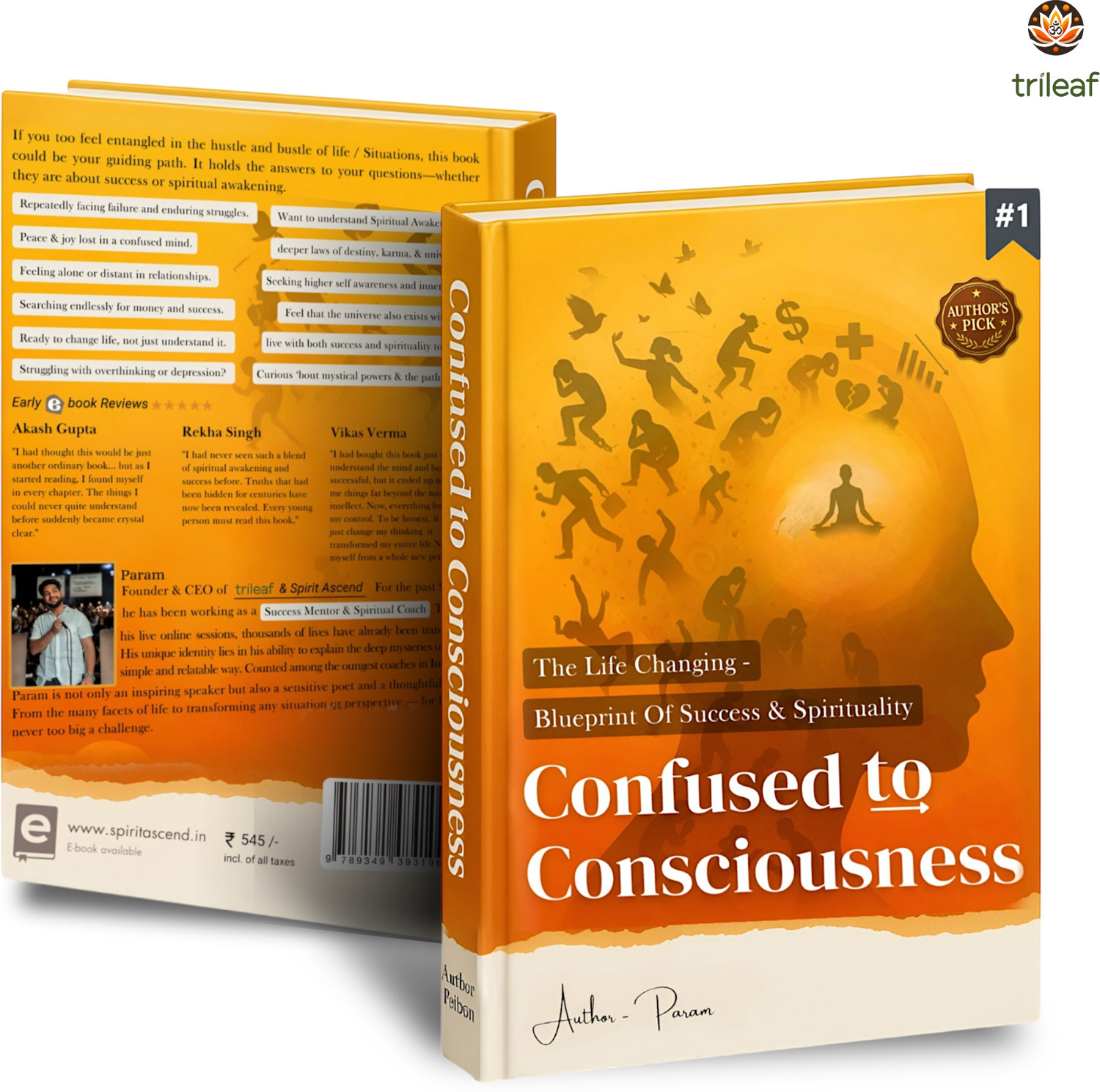 Image of Confused To Consciousness : The Life Changing - Secret Blueprint of Success & Spirituality | Reprogram Your Mind , Soul & Life