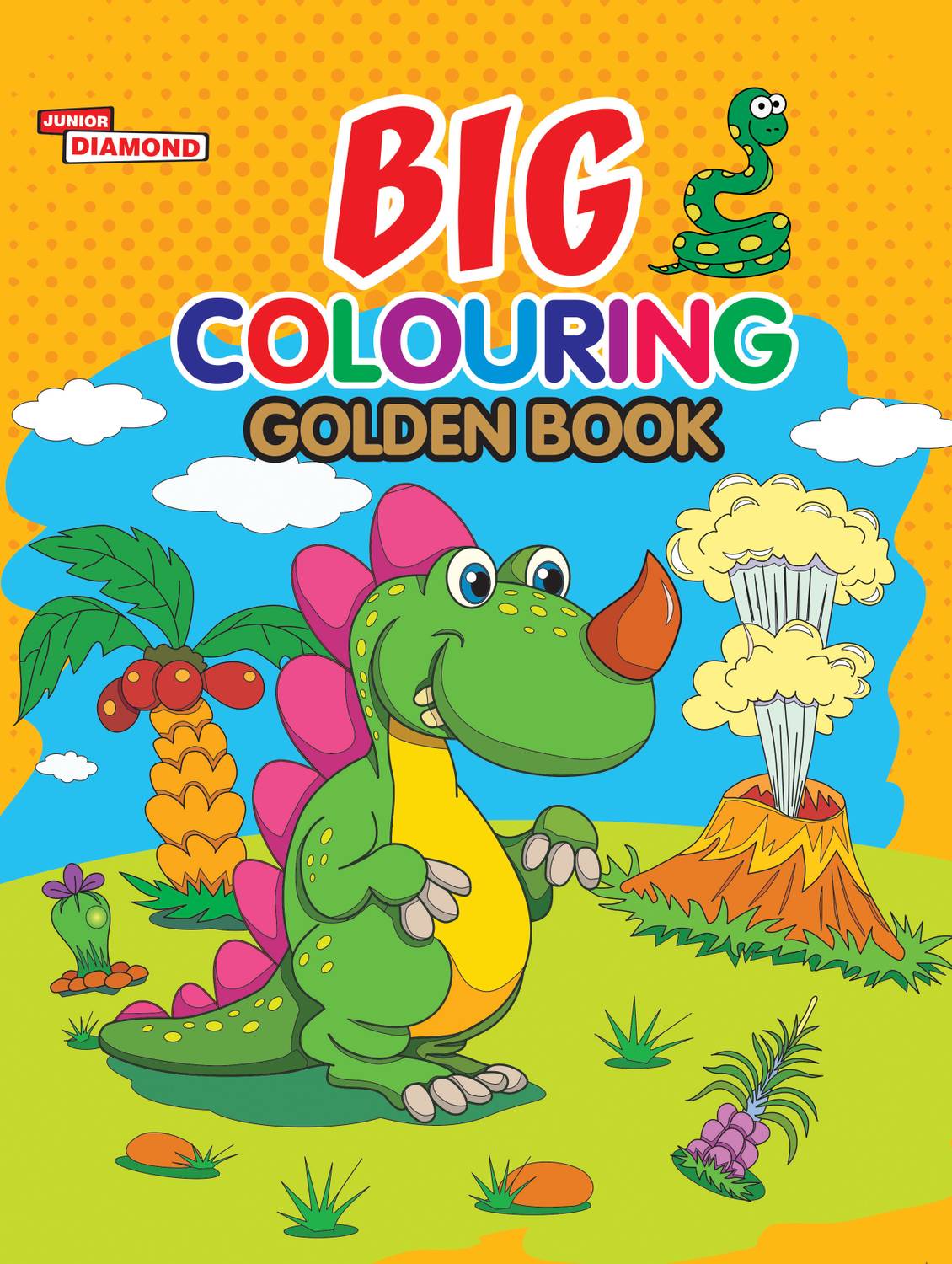 Big Colouring Golden Book for 5 to 9 Years Old Kids| Fun Activity and Colouring Book for Children