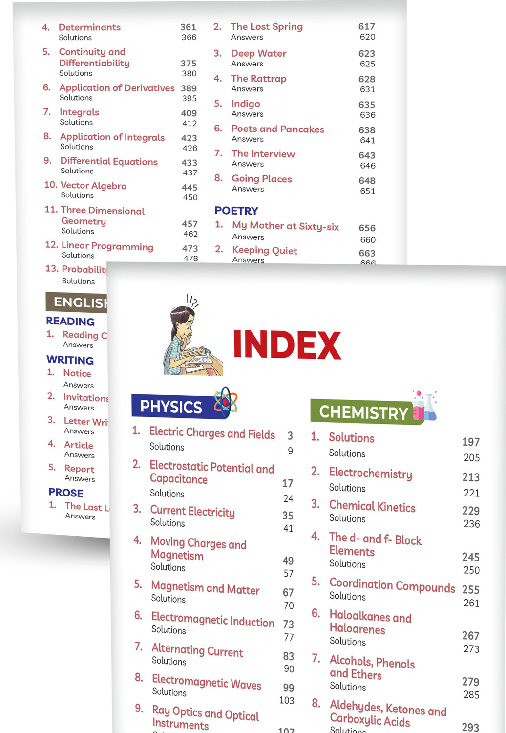 Image of Educart (Agrawal Group Of Publications) Educart CBSE Class 12 PYQs Book Granth Chapter-wise and Topic-wise 10 Years Solved Papers - Physics, Chemistry, Mathematics & English Core For 2027 Boards (2026-2016) - Class 12 PYQ CBSE (Paperback, Educart Experts)