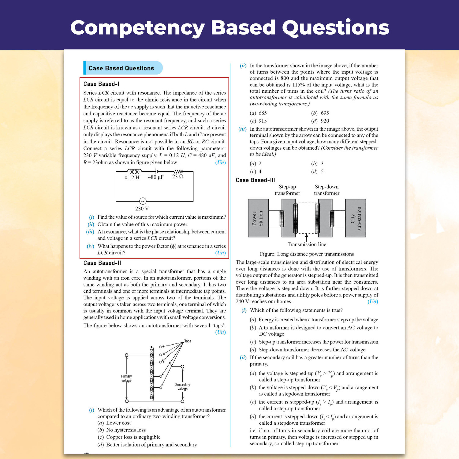 Image of PW CBSE Question & Concept Bank Class 12 Physics 2027 Chapterwise & Topicwise