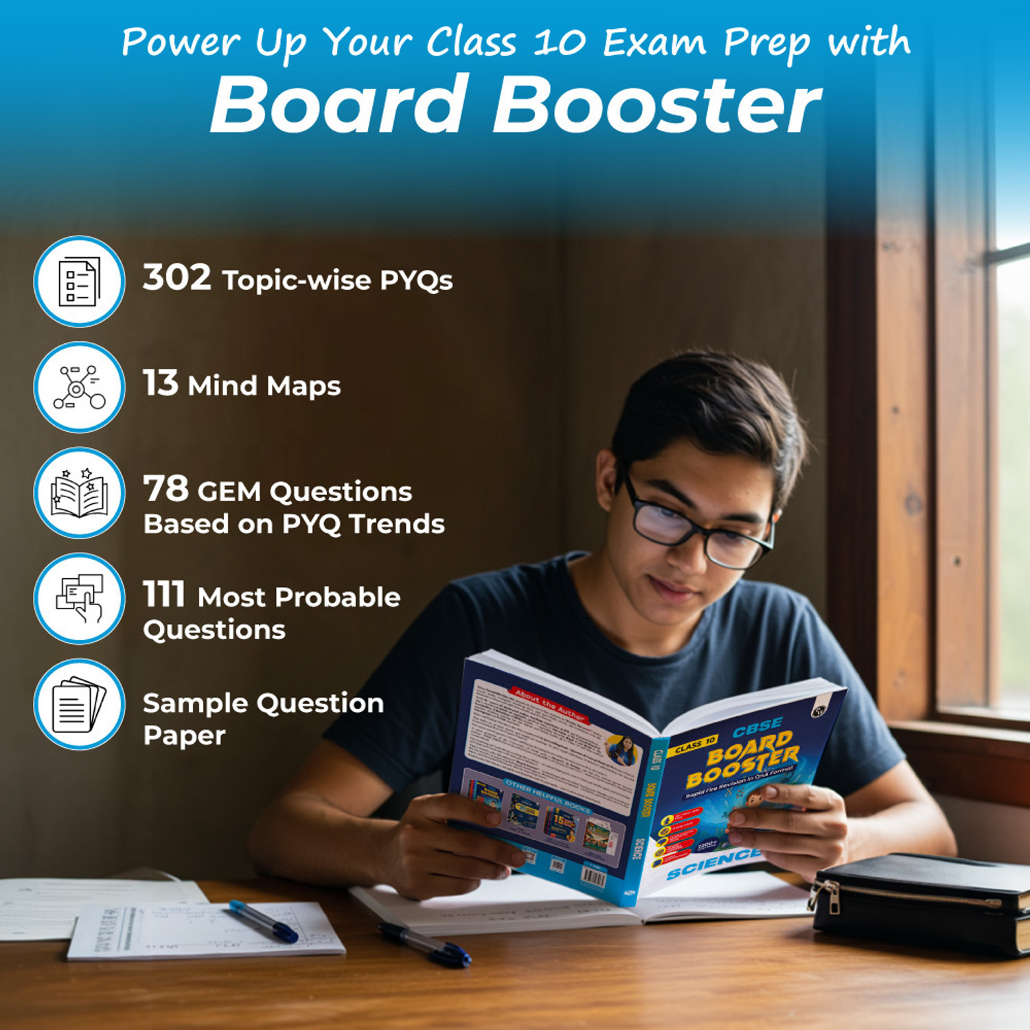Image of PW CBSE Class 10 Board Booster Science Question Bank For 2026 Board Exams
