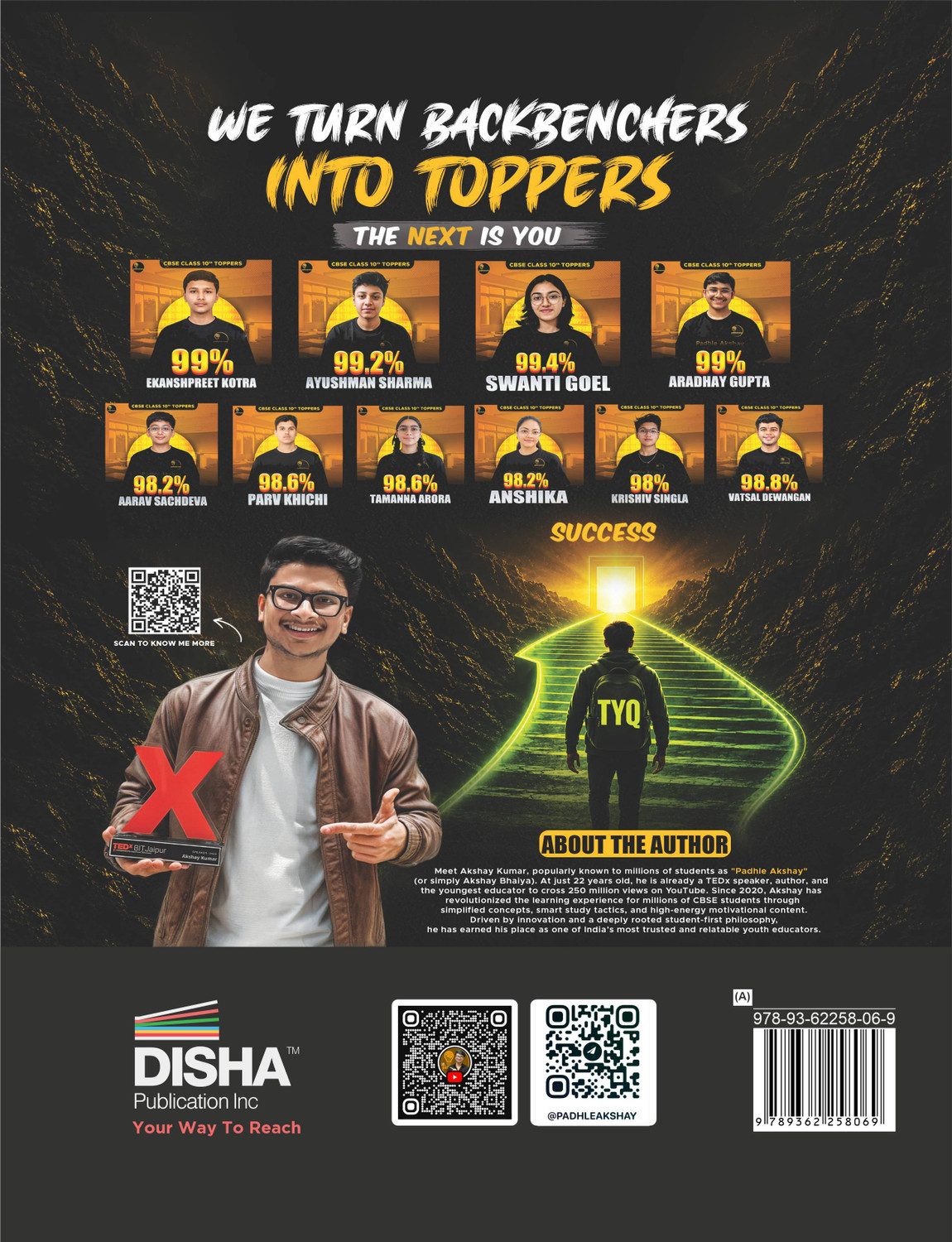 Image of Disha publication Inc Not PYQ, But TYQ-This Year Questions-Chapter-wise Competency Questions for Science, Mathematics, Social Science & English with Competency Meter (Paperback, Padhle Akshay)