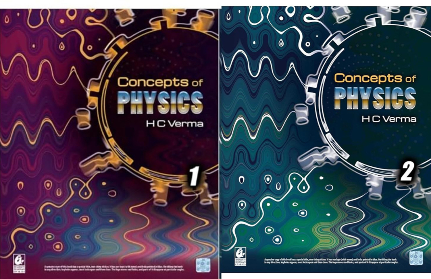 Image of Concepts of Physics - HC Verma - Vol 1 and 2 - Set of 2 Books For 2025-26 Exams - Editions