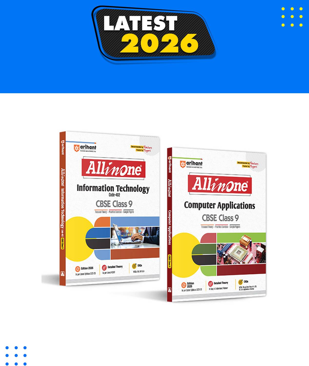 (Old Edition) Arihant All In One Information Technology, Computer, Class 9th Based On Latest NCERT For CBSE Exams 2025-26