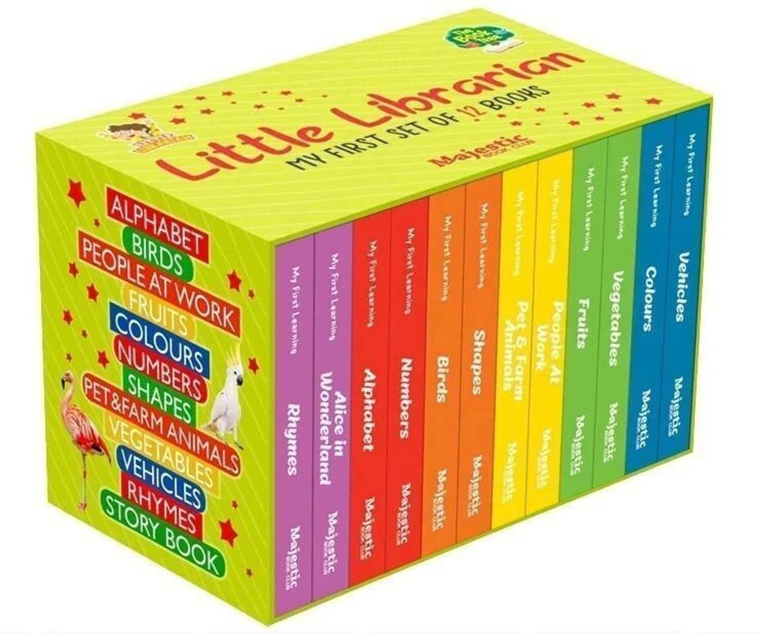 Laxmi prakashan My First Learning Little Library, Set Of 12 Board