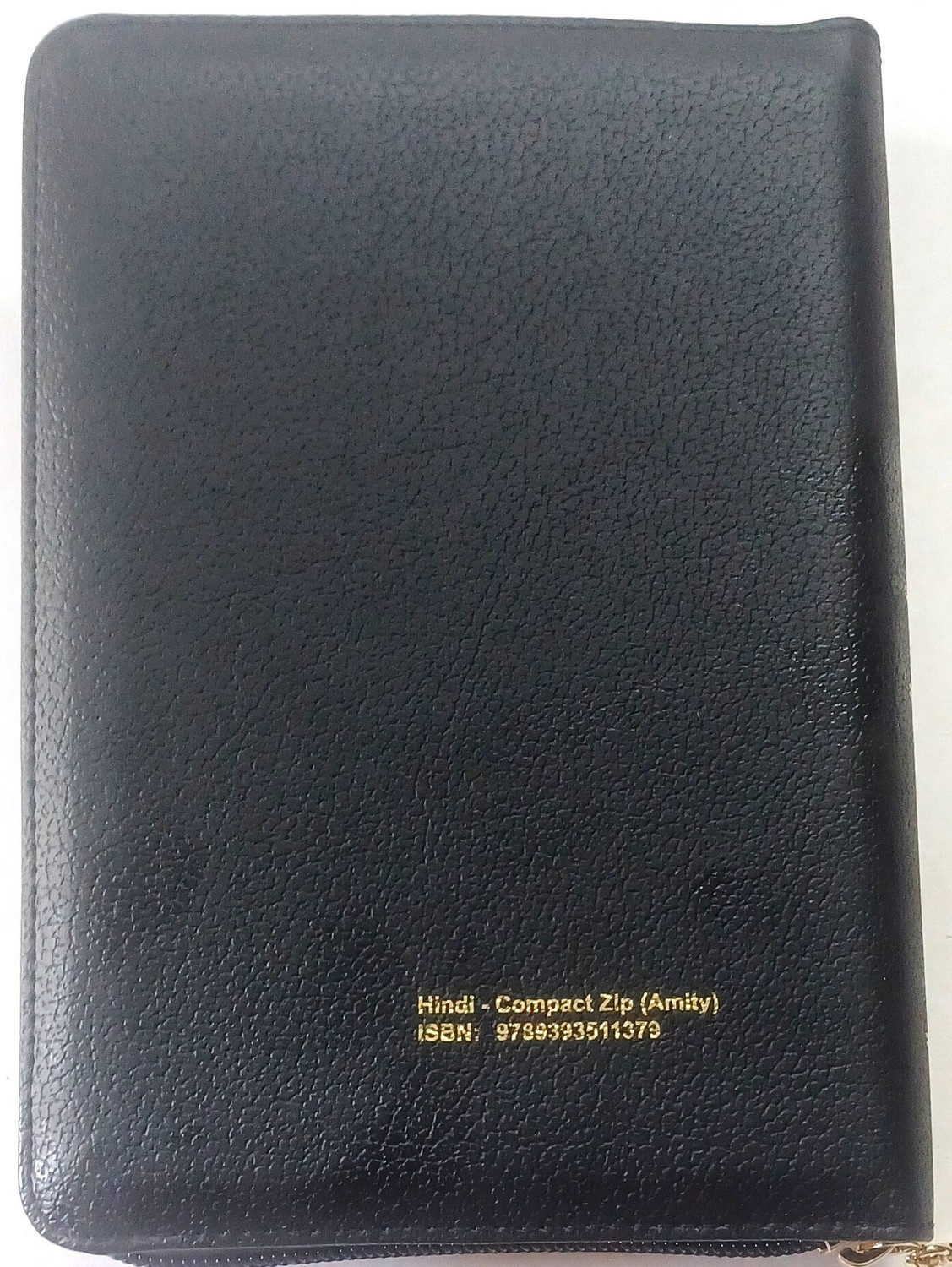 Image of Hindi Bible Compact Index Zip Vinyl TI Gilt (O.V. 2021) BSI Contains Old and New Testament