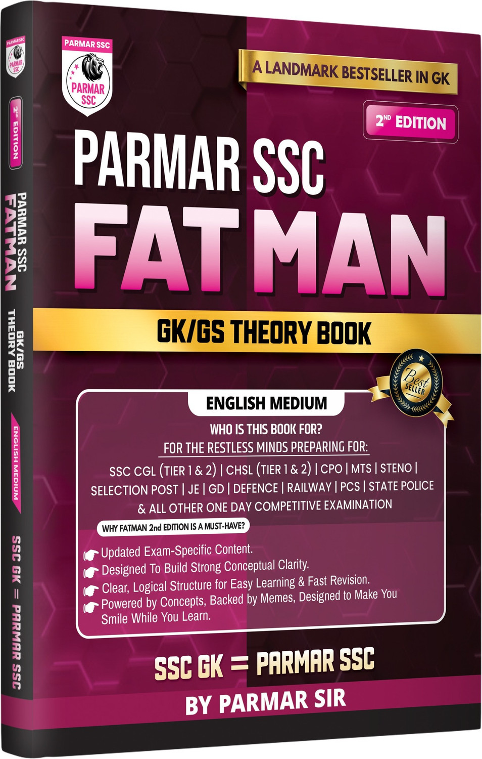 Invincible Publication Pvt Ltd PARMAR SSC Fatman | GK/GS Theory B... more