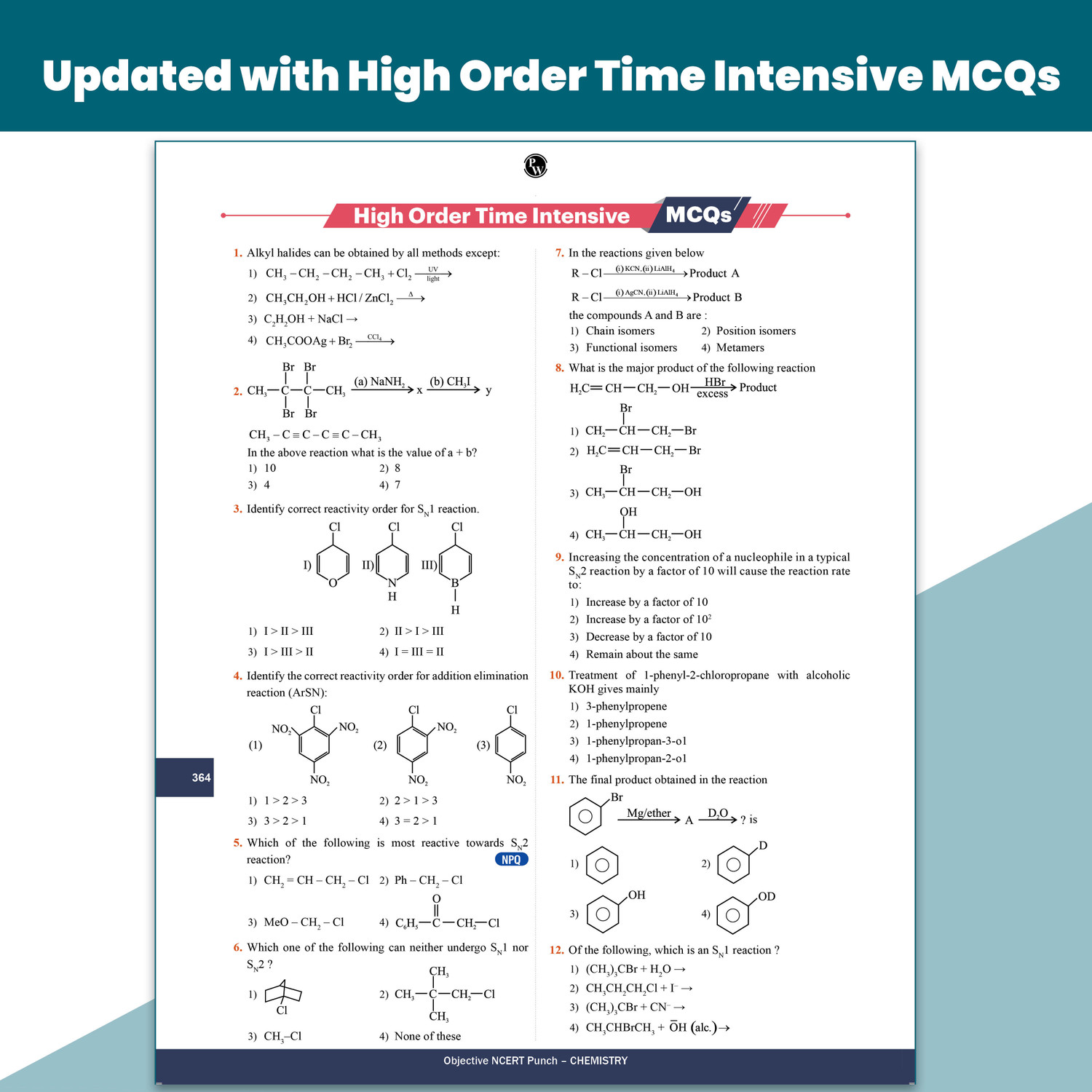 Image of PW Objective NCERT Punch 5.0 Chemistry For NEET 2027 By Pankaj Sijairya