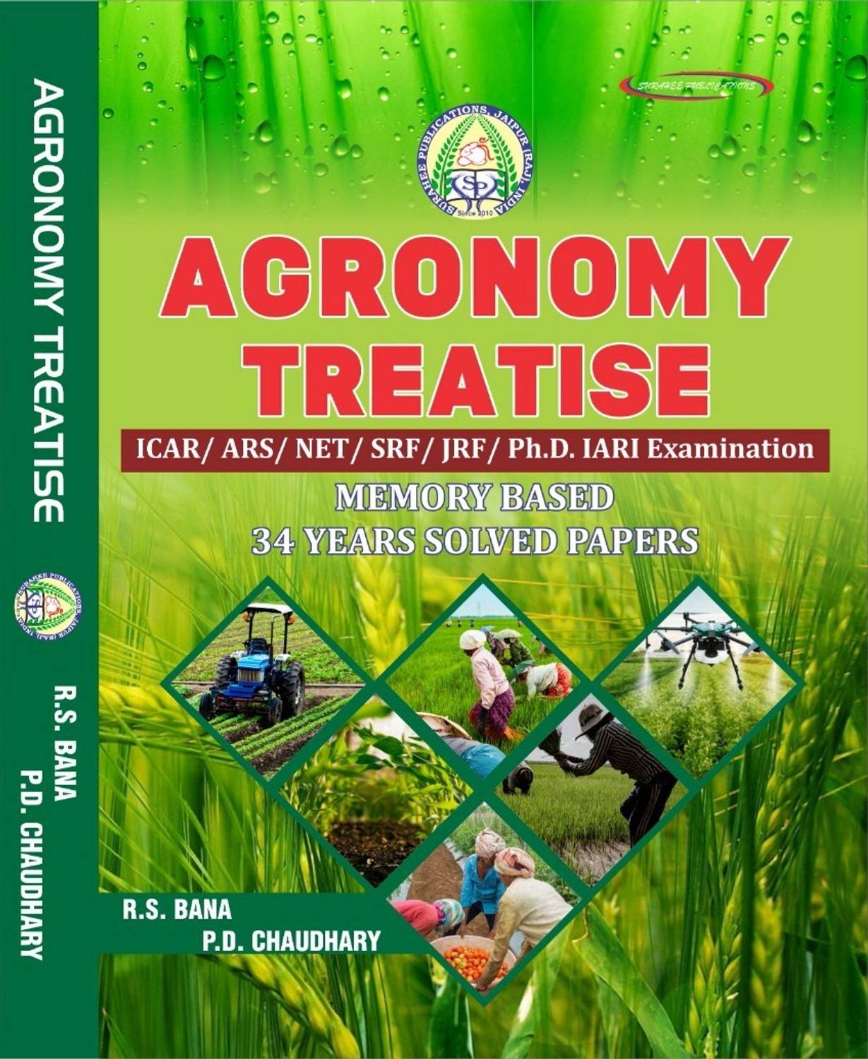 11th Edition, 2023 Agronomy Treatise For ICAR,ASRB,ARS,NET,SRF,JRF,UPSC,PSCs,Pre PG Examinations