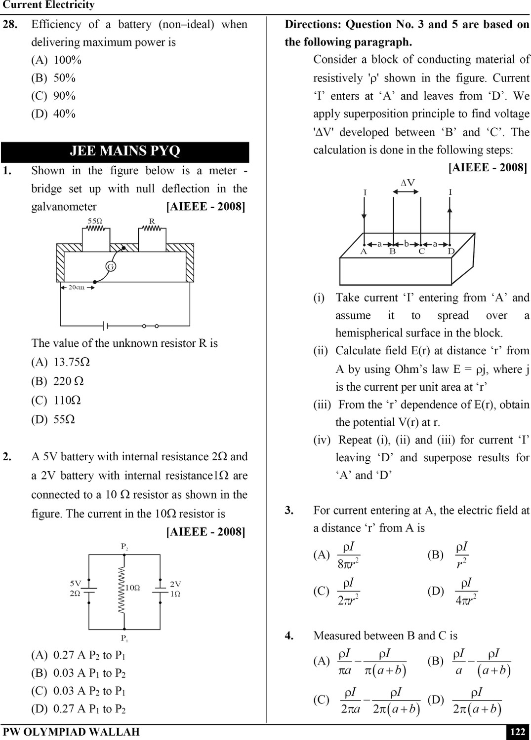 Image of PW Olympiad Wallah NSEP Class 12 Advanced Physics (Part 1) For 2026 | For NSEP, JEE, INPhO & IPhO