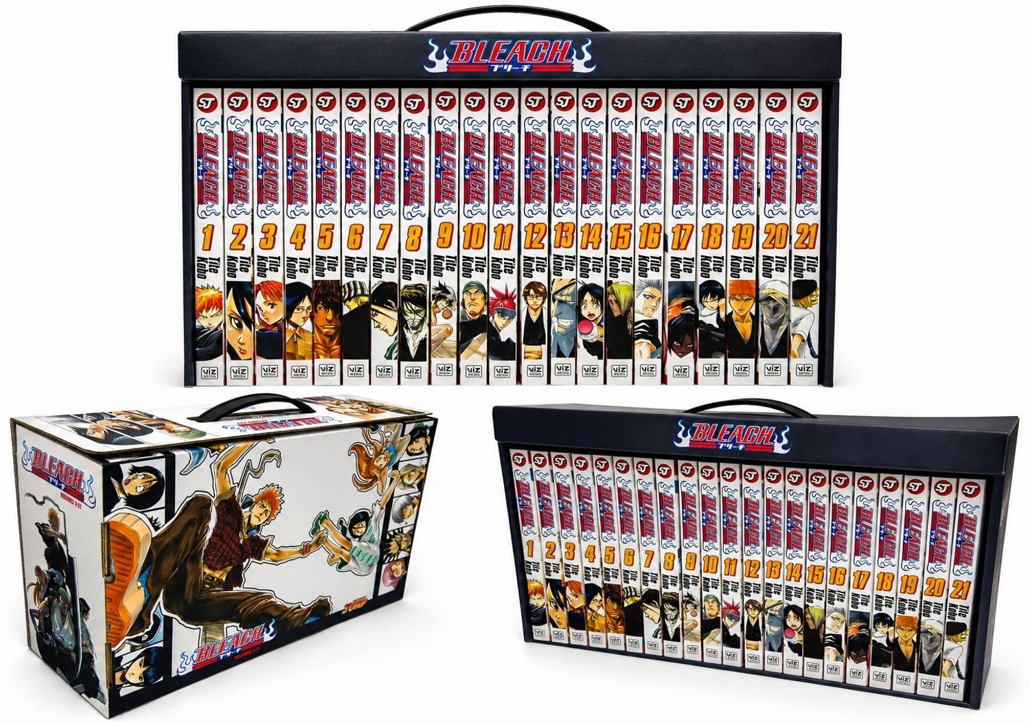 Bleach Manga Box Set Vol 1-21 - Bleach Manga Box Set Vol 1-21 with