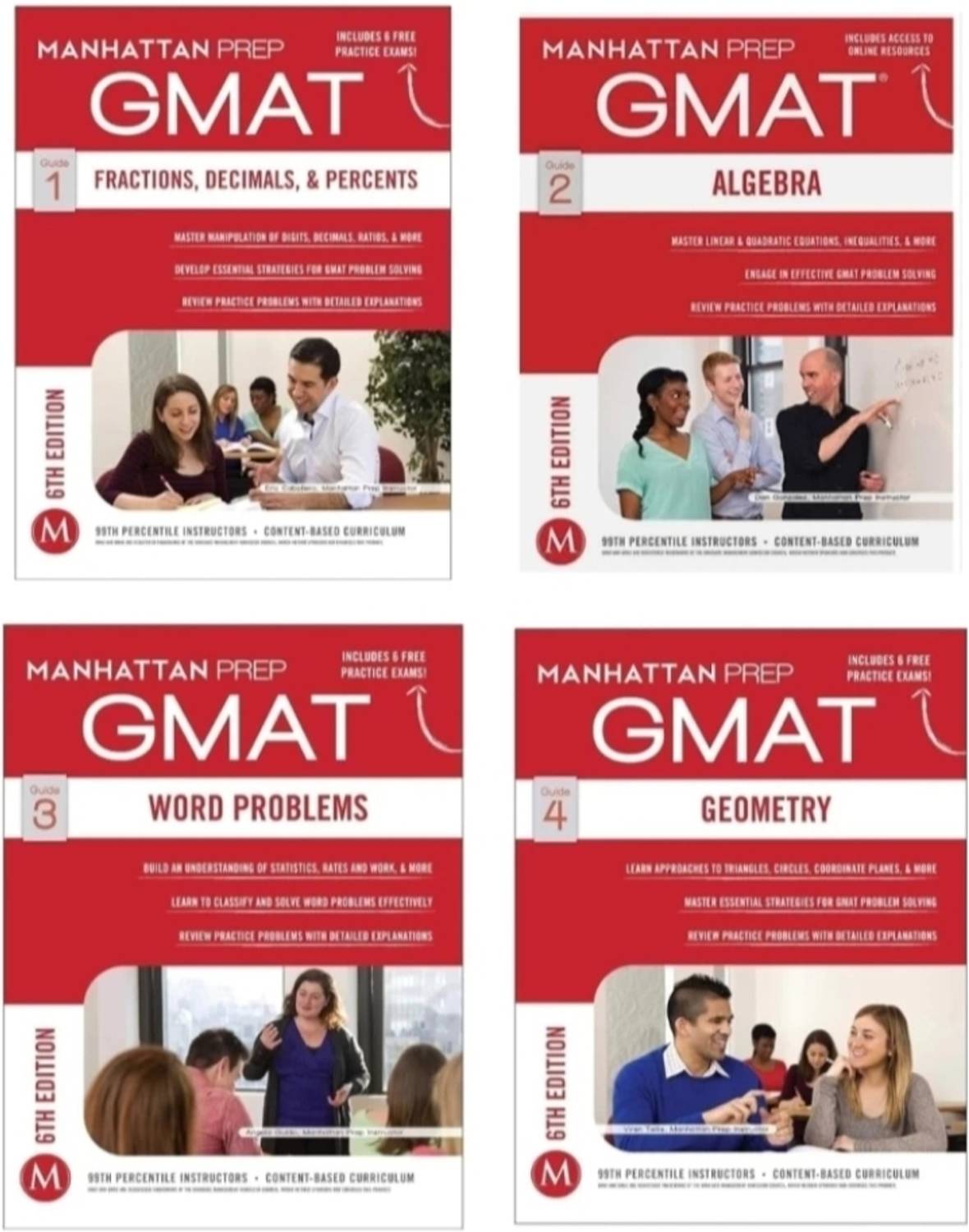 Manhattan Prep GMAT 6th Edition 全10冊セット Gmat manhattan prep book 1 to 4 volume 6 edition: Buy Gmat