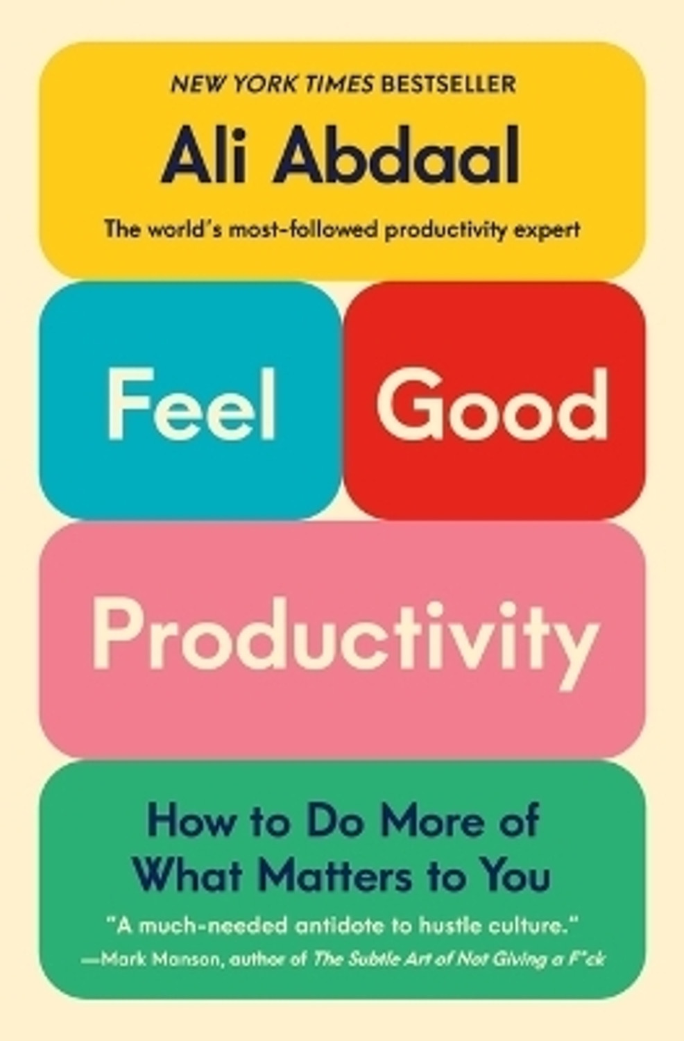 Image of St Martin's Press Feel-Good Productivity (English, Hardcover, Abdaal Ali)