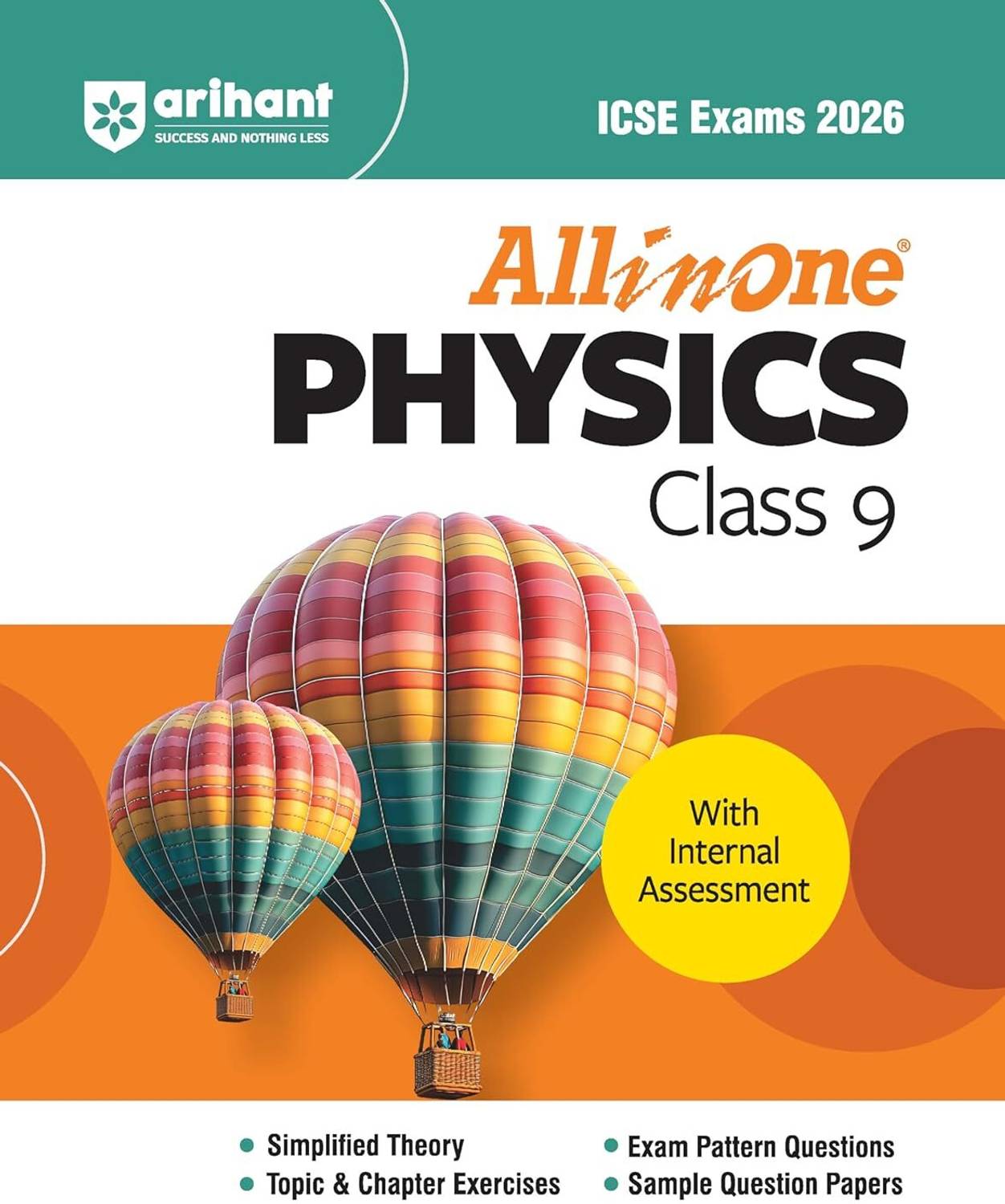 (Old Edition) Arihant All in one Physics Class 9 for ICSE Exams 2026 With Simplified Theory, Topic & Chapter Exercises