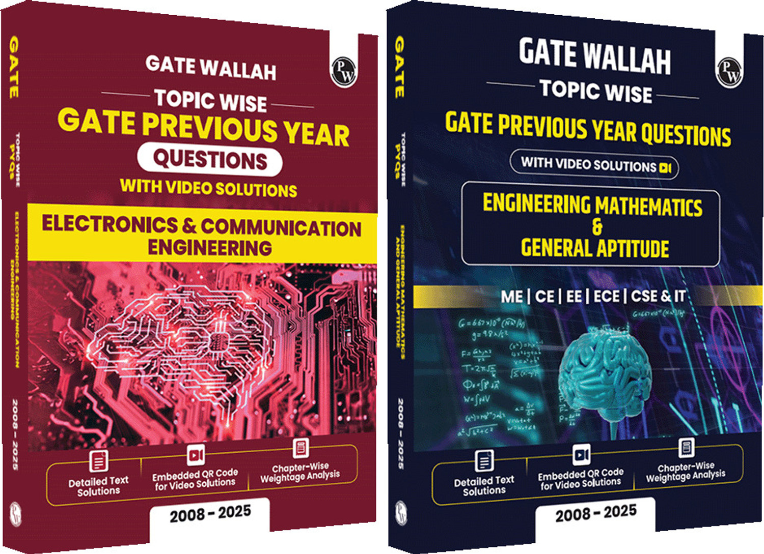 Image of ( OLD EDITION ) Pw Electronics & Communication Engineering and Engineering Mathematics & General Aptitude (Combo) (English, Hardcover, unknown)