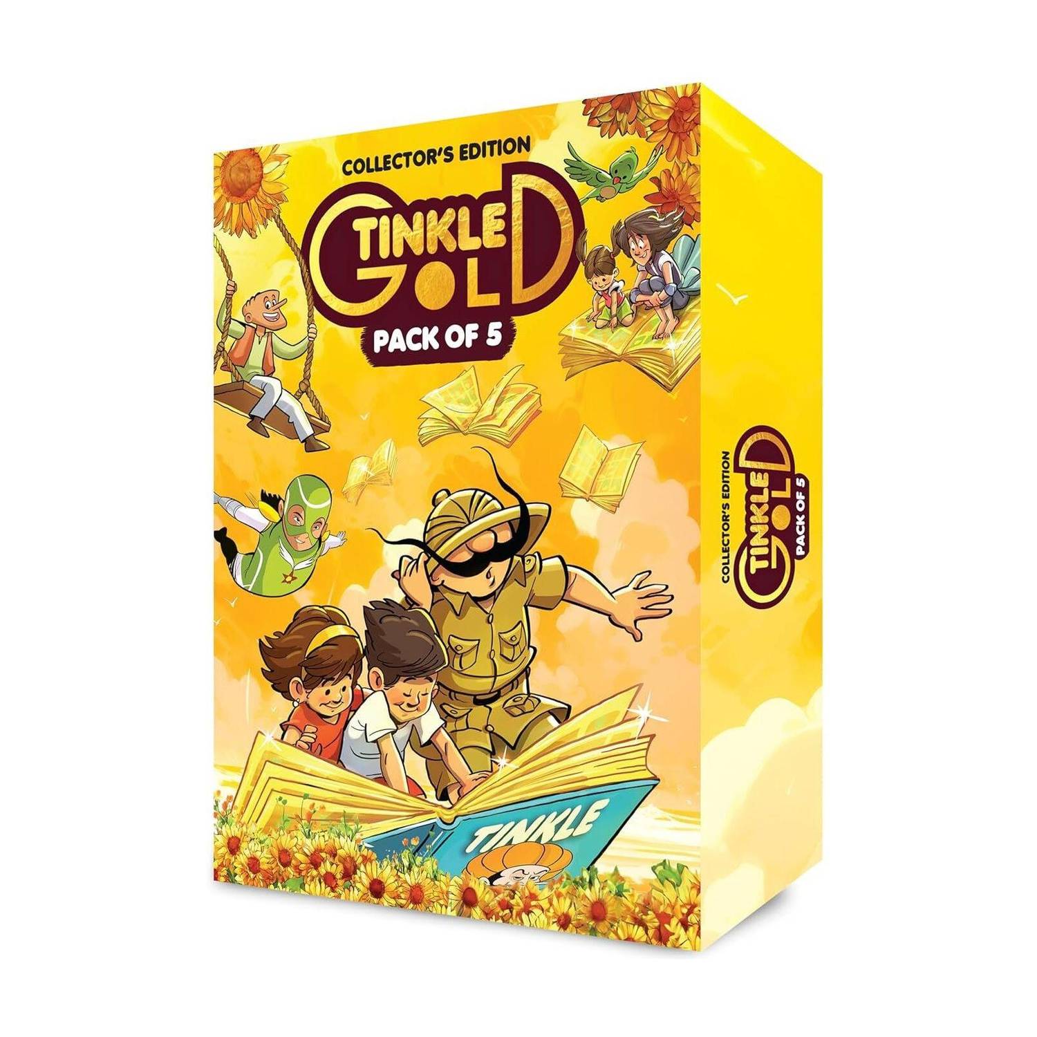 Tinkle Gold Collectors Edition - Pack of 5 | Special Comic