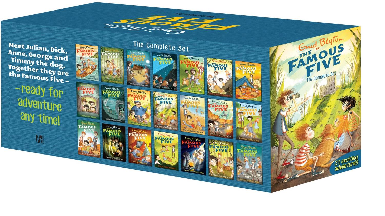 Enid Blyton The Famous Five 21冊セット Famous Five 21 copy box set INDIA: Buy Famous Five 21 copy box set