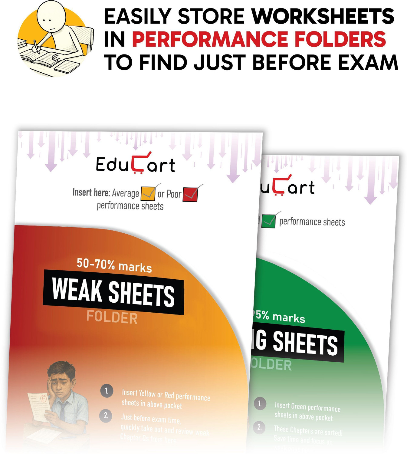 Image of Educart PRAYAS CBSE Class 10 (Introducing revolutionary marks increment concept - NCERT CHITS) - Sample Paper Class 10 2026