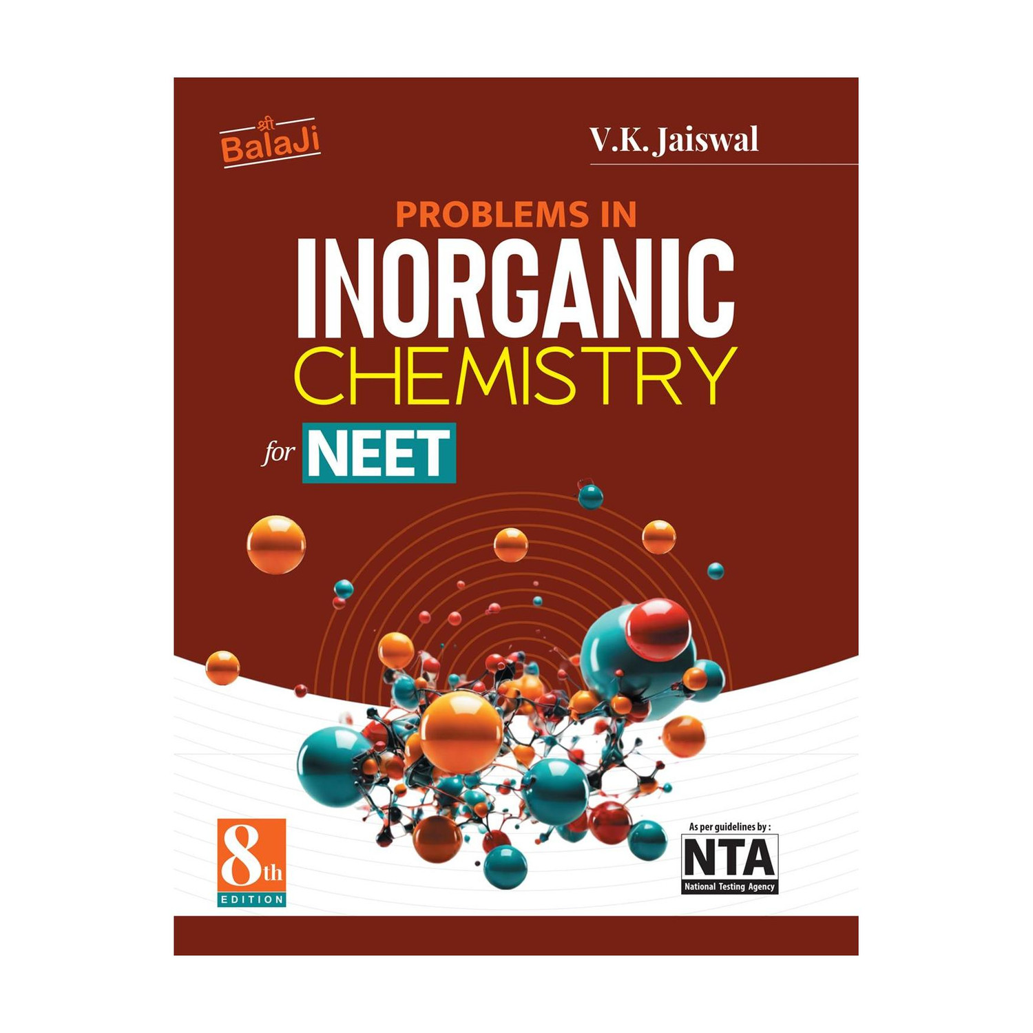 Image of Problems In Inorganic Chemistry For NEET - 8th Edition, 2024 (Paperback, V. K. Jaiswal)