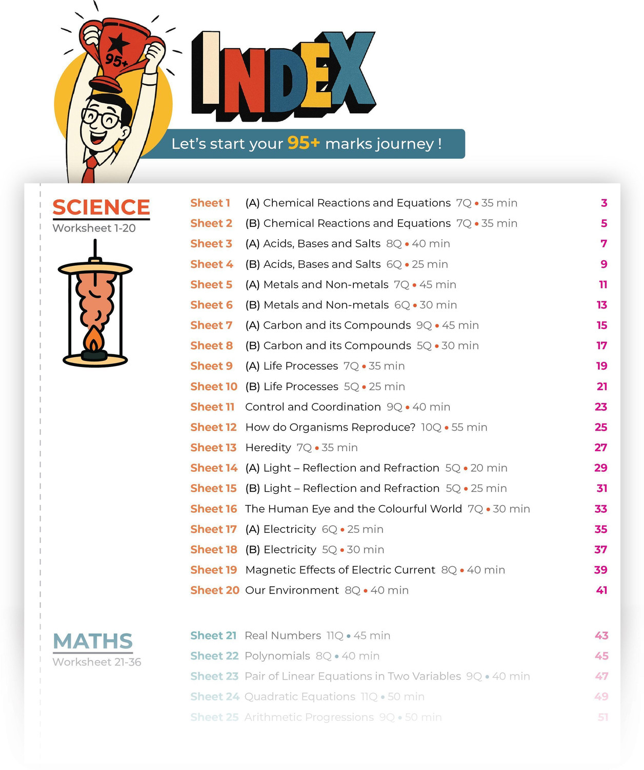 Image of Educart PRAYAS CBSE Class 10 (Introducing revolutionary marks increment concept - NCERT CHITS) - Sample Paper Class 10 2026