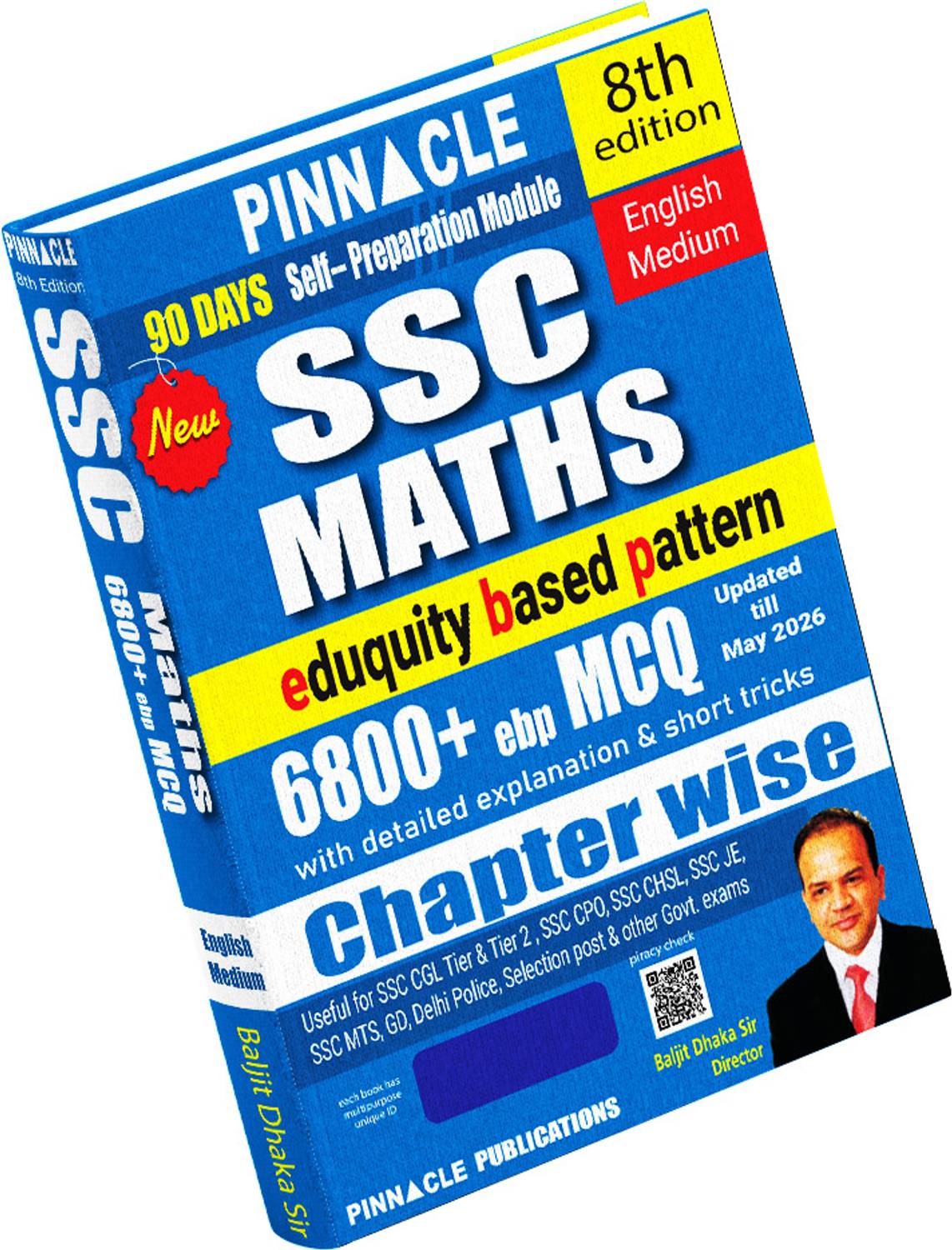 PINNACLE SSC Maths 6800+ ebp MCQ Book 8th Edition - Image 2