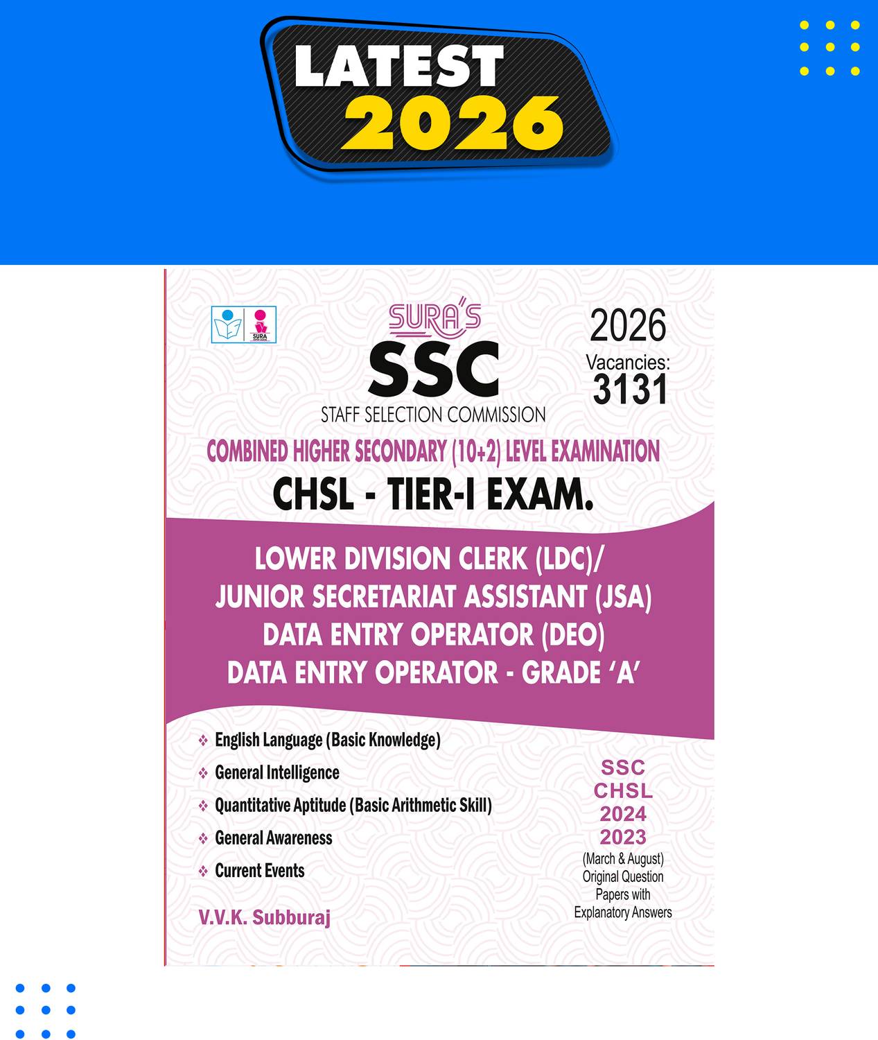 Sura College Of Competition SURA S SSC CHSL (Combined Higher Seco