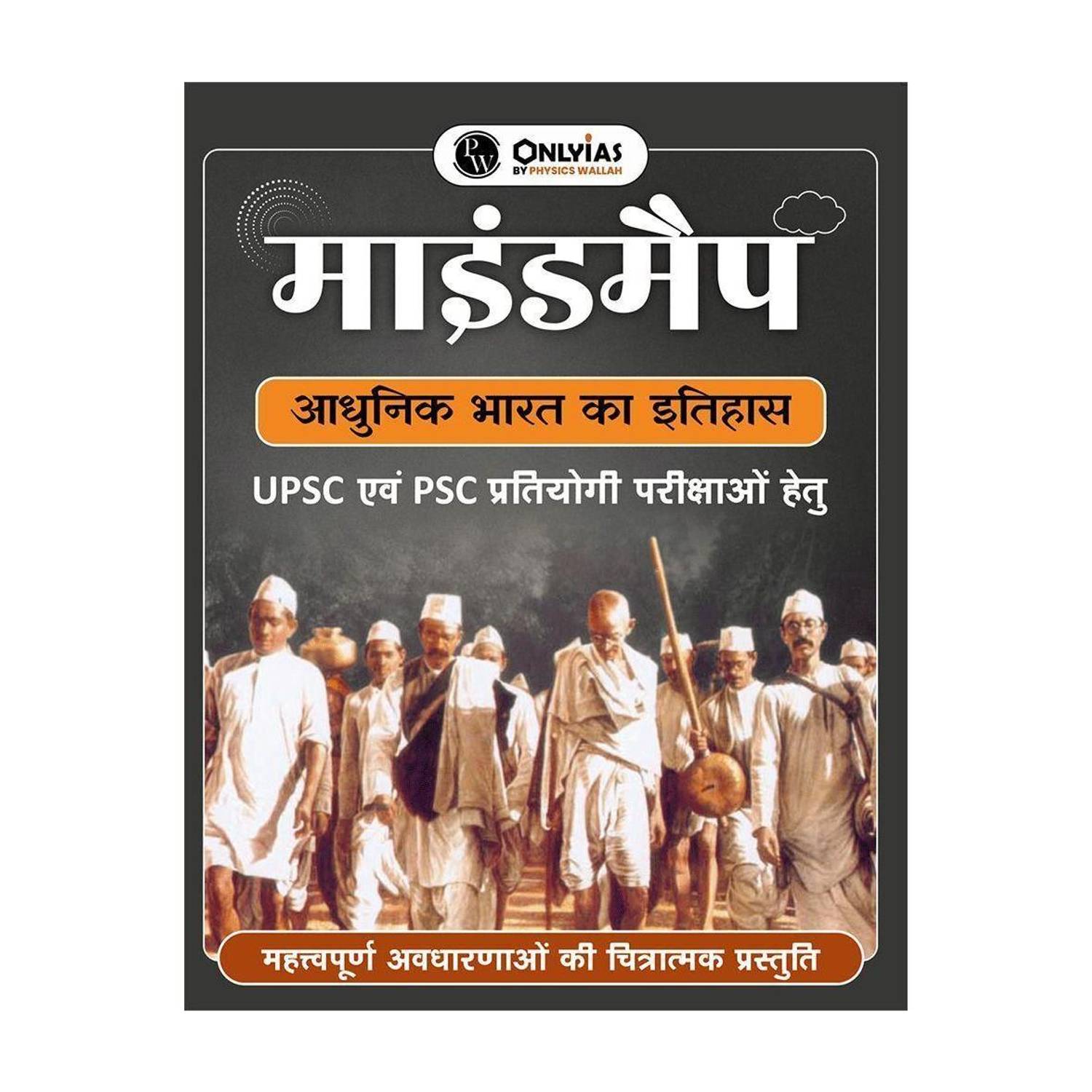 Physics PW Mindmaps Modern Indian History Hindi - Image 1
