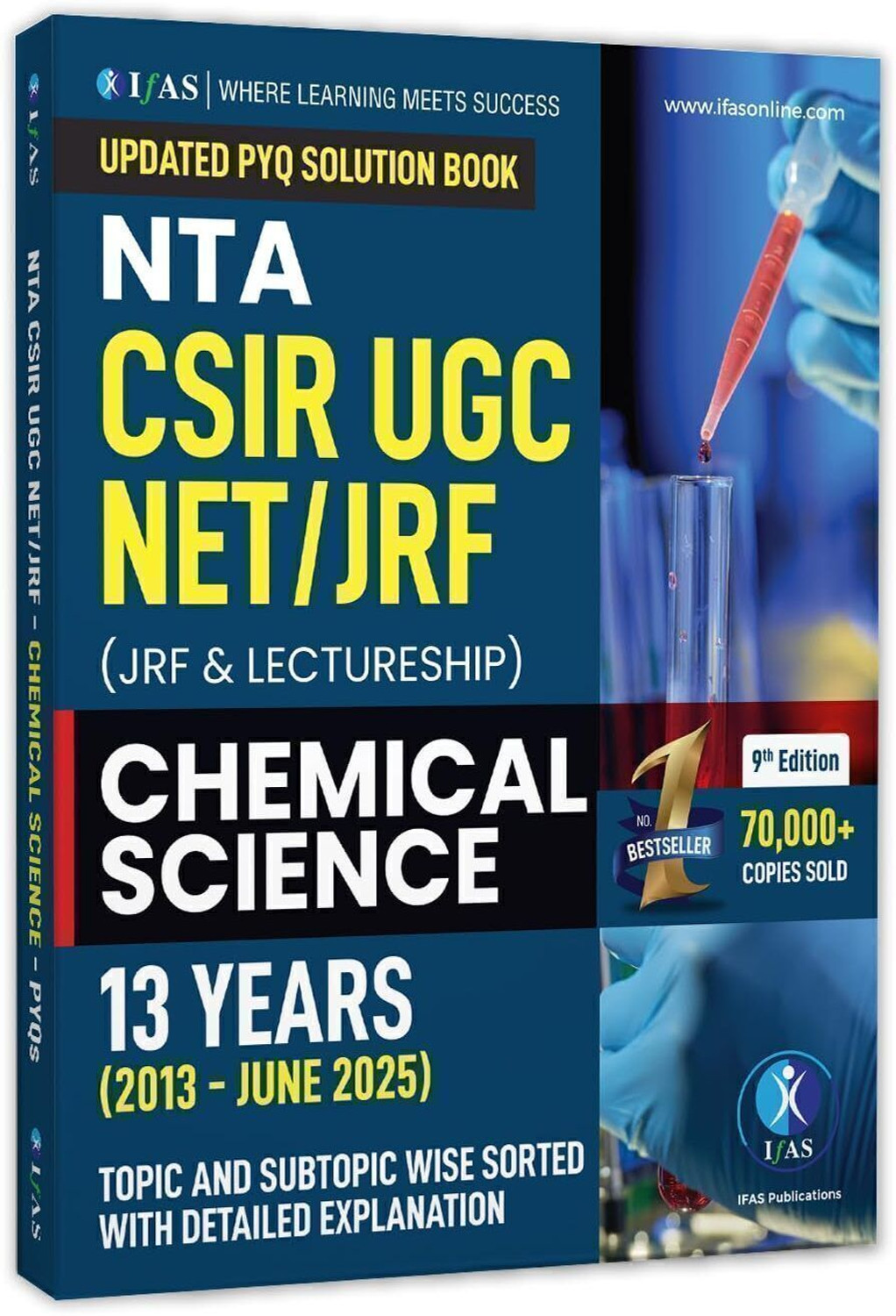 Image of CSIR NET Chemical Science - PYQ Book 2026 | 13 Years (2013- June 2025) Chemistry Previous Year Solved Papers with Detailed Solutions | CSIR NET Chemistry Book