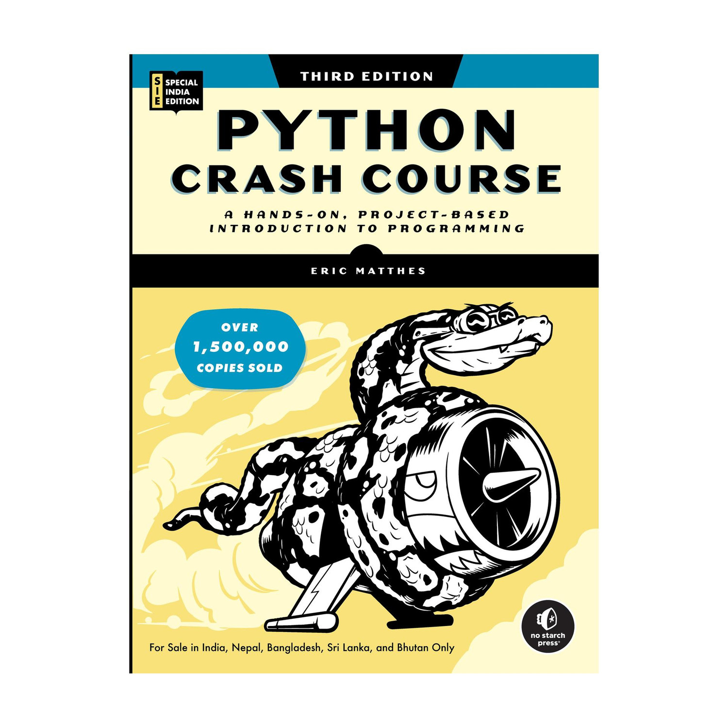 Image of Python Crash Course, 3rd Edition: A Hands-On, Project-Based Introduction to Programming