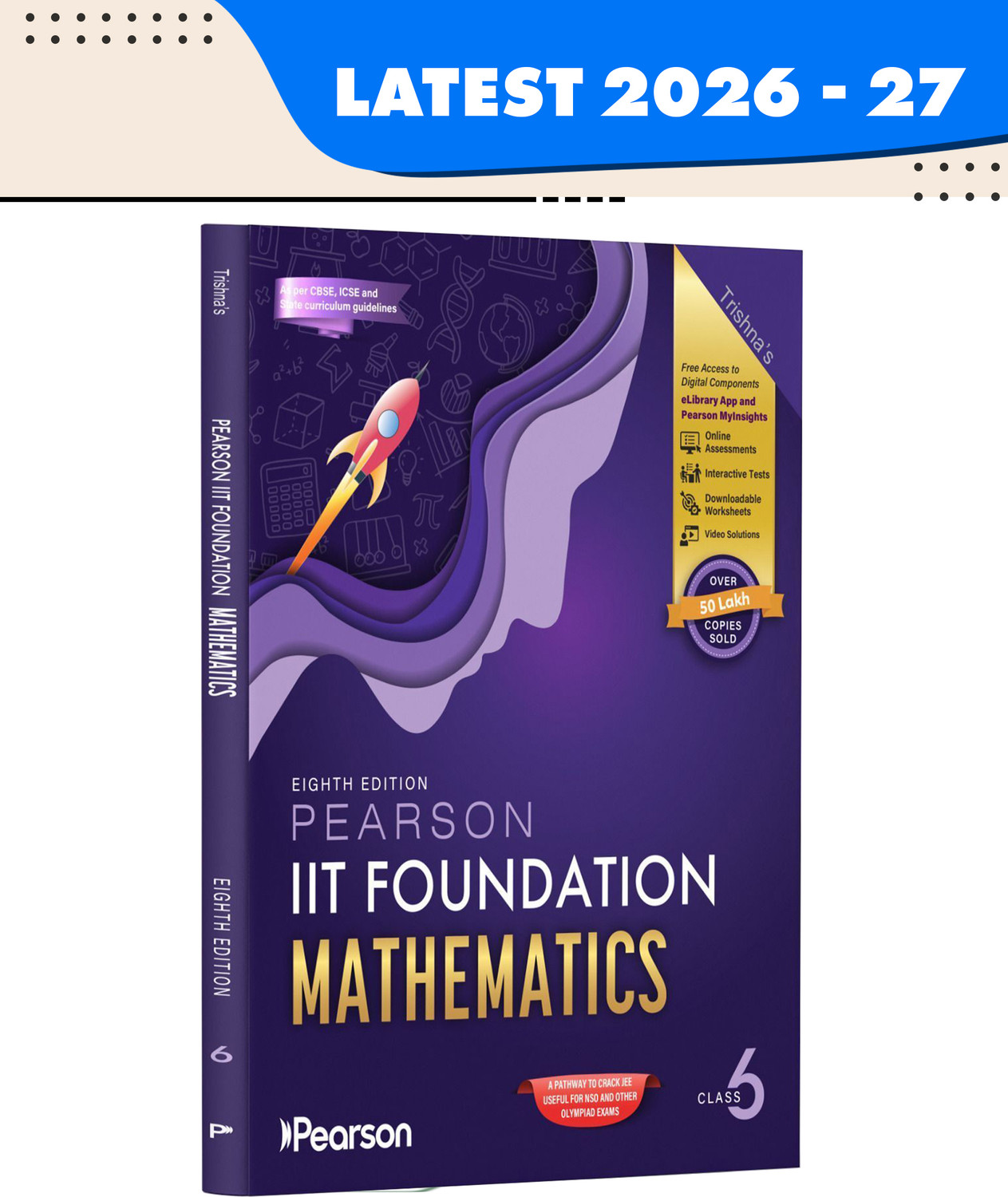 Image of IIT Foundation Class 6 Math, 2026