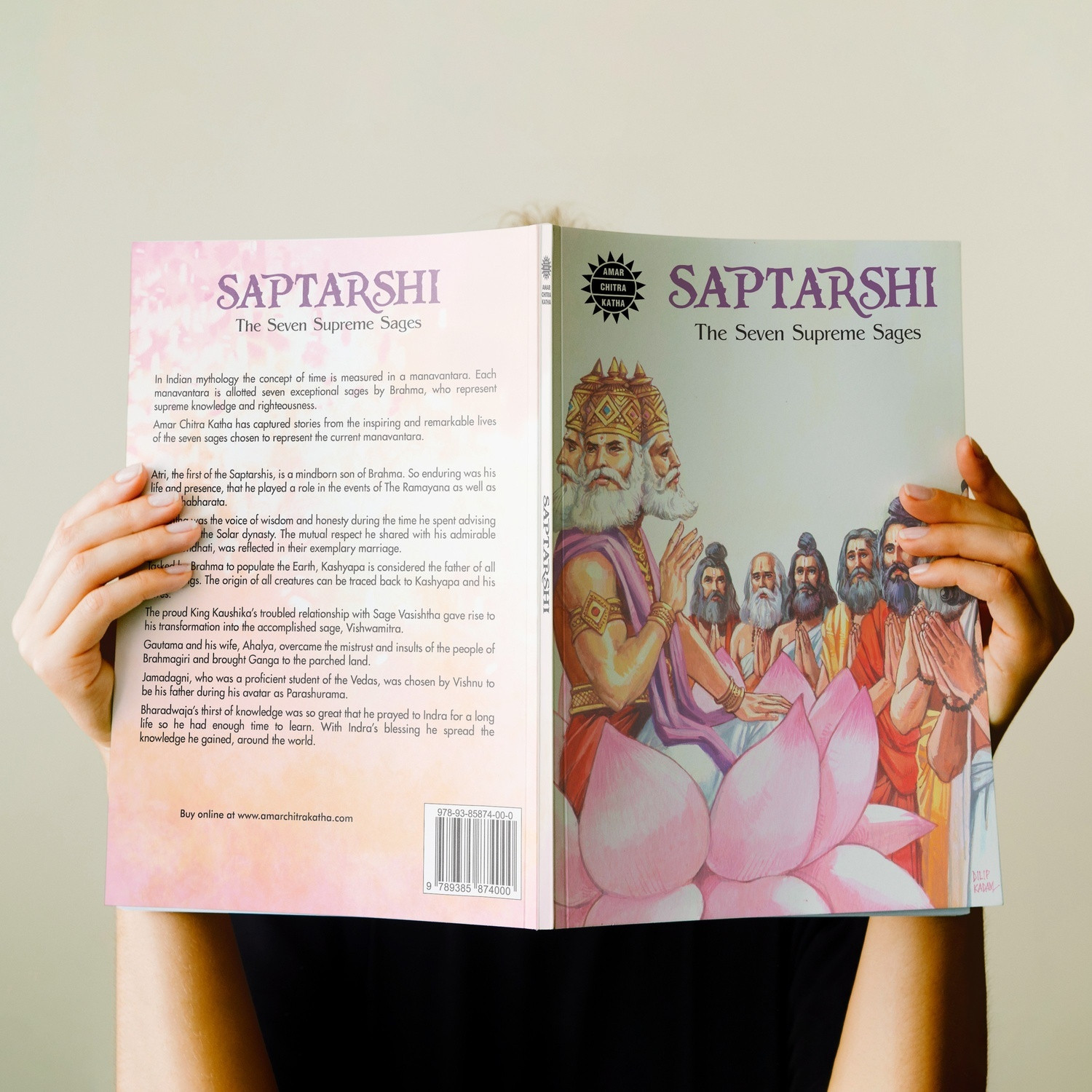 Image of Saptarshi - The Seven Supreme Sages | Mythology Comic | Amar Chitra Katha